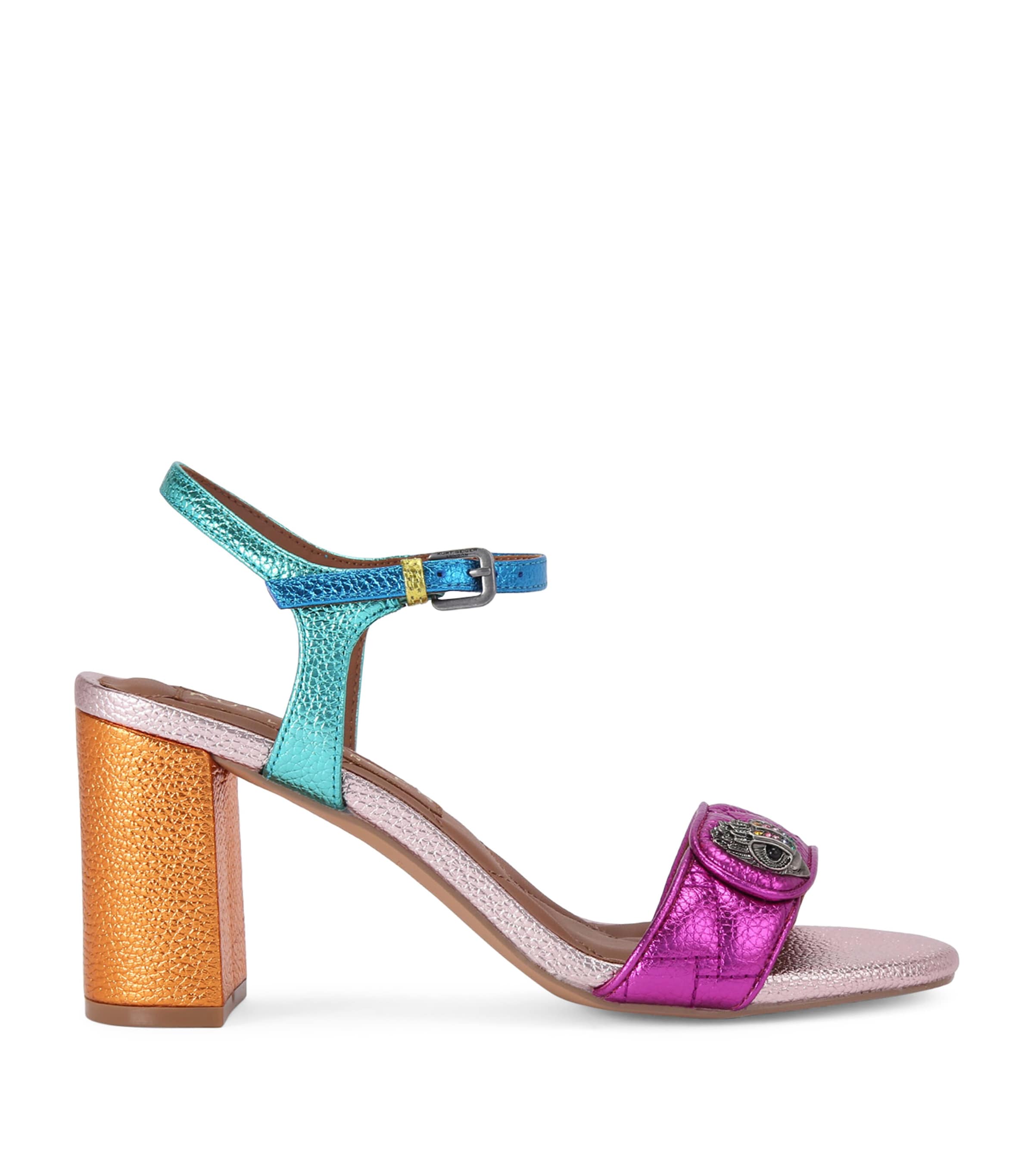 Kurt Geiger London Leather Kensington Langley Sandals | Women Shoes | Heels | Sandals | Designers | Kurt Geiger London
