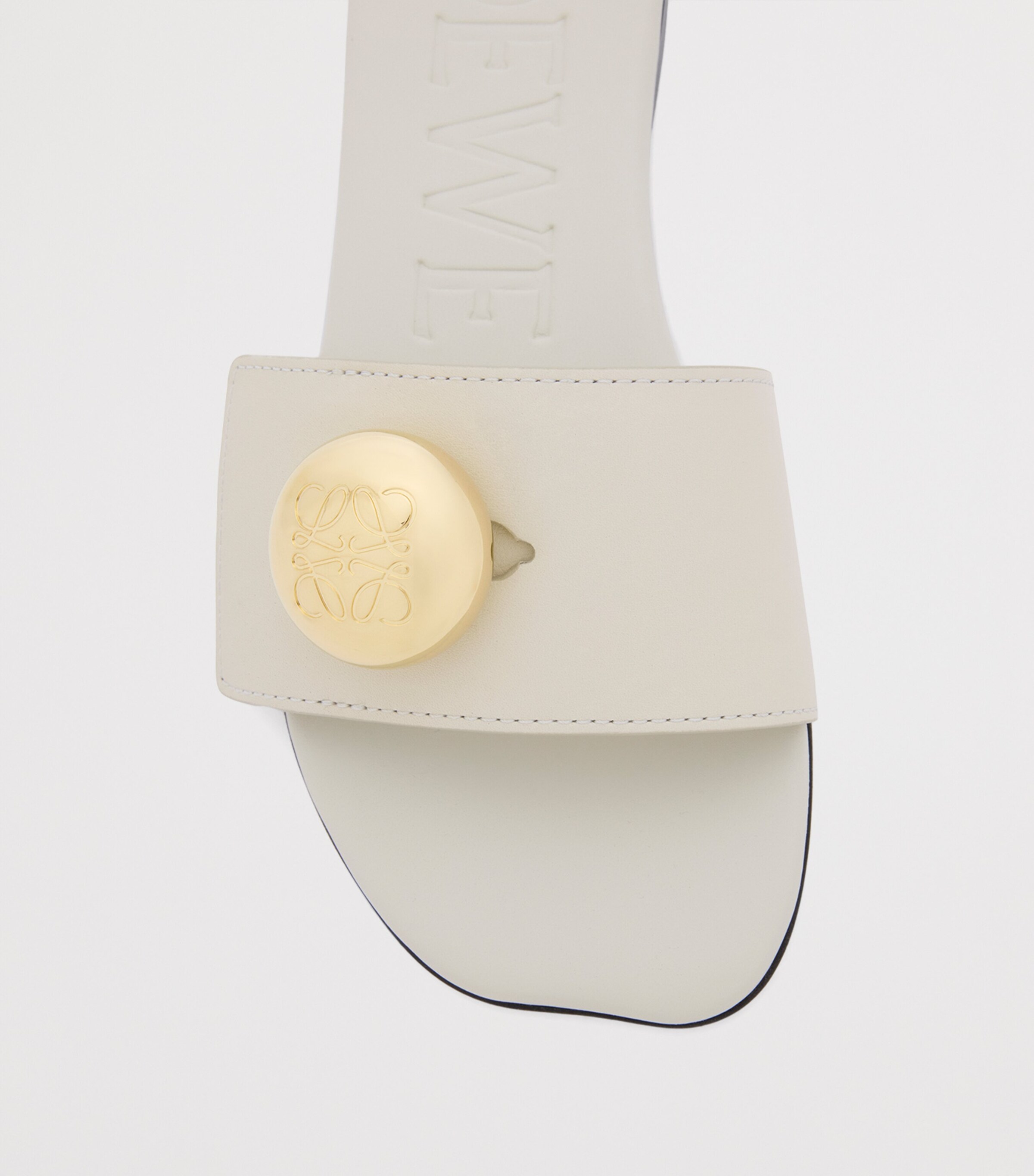 LOEWE Pebble Slides Sea Salt Image 5