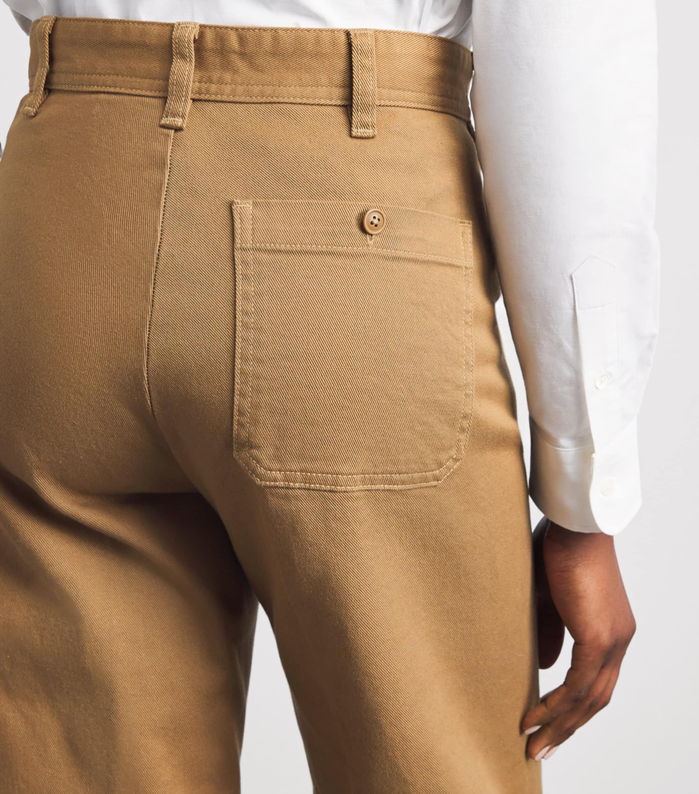 Polo Ralph Lauren Flared Beaton Trousers Tan Image 3