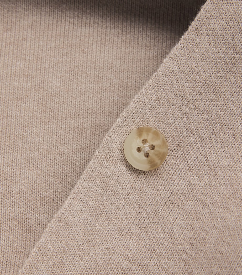 Pima Cotton Cardigan S04 SISAL Image 2