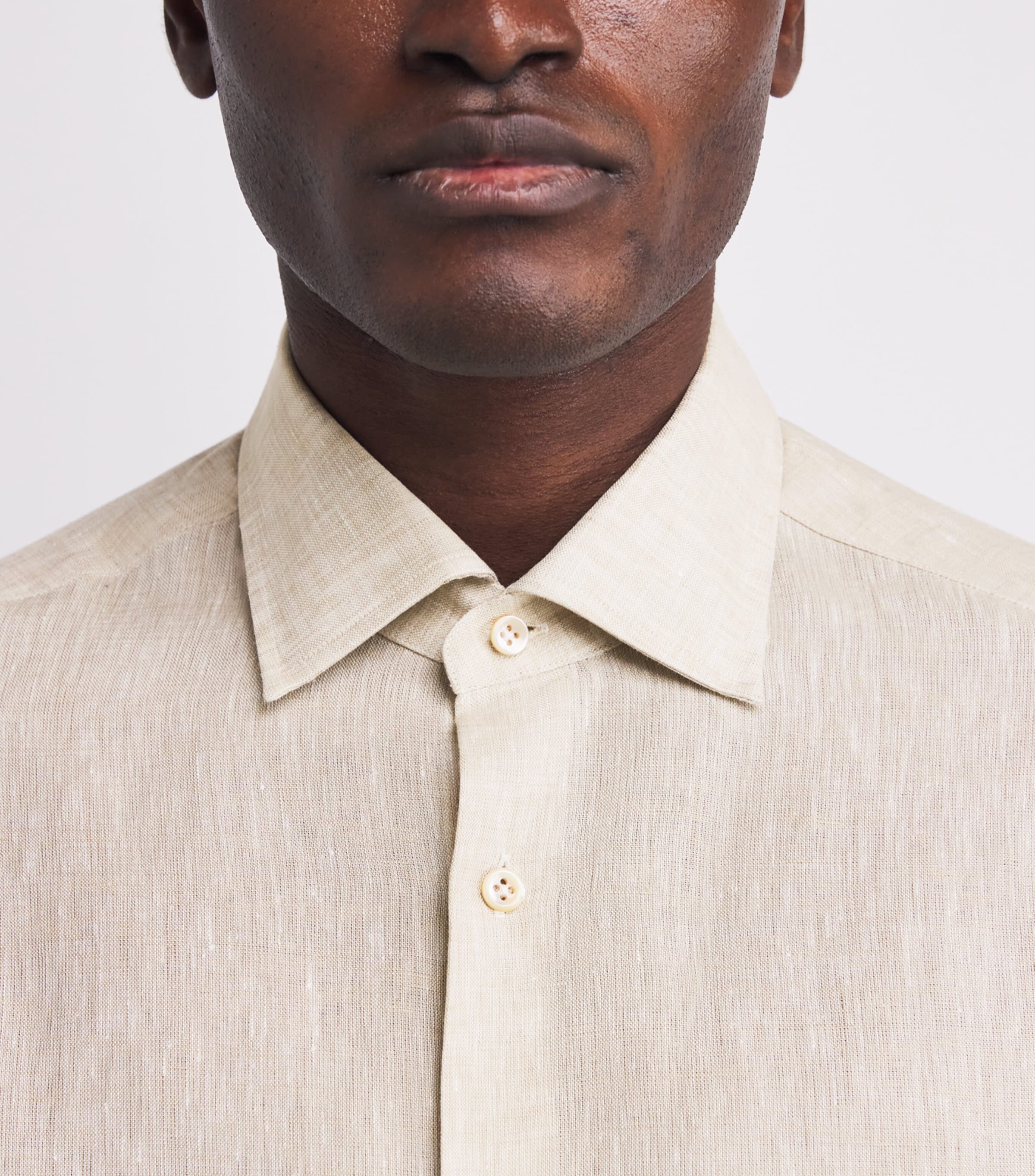 Linen Shirt 35 NATURAL Image 6
