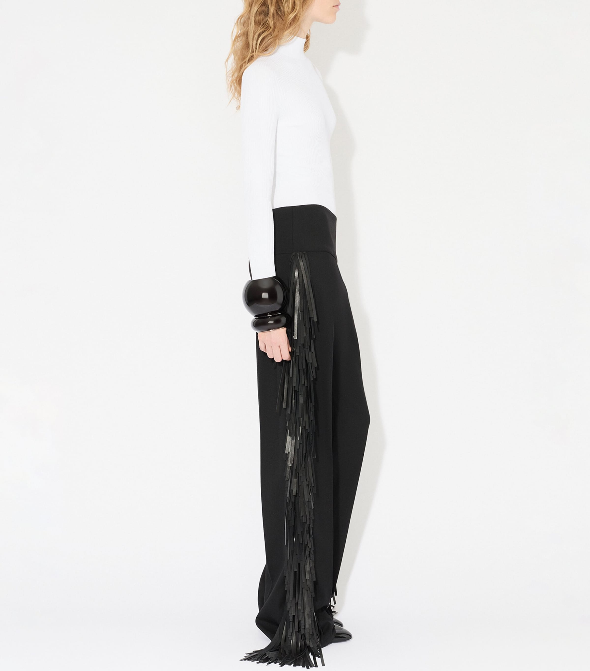 High-Neck Bodysuit BLANC Image 3