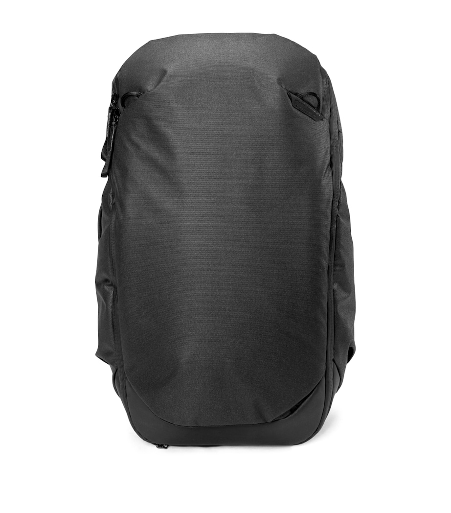 Canvas Expandable 30-Litre Travel Backpack BLACK Image 1