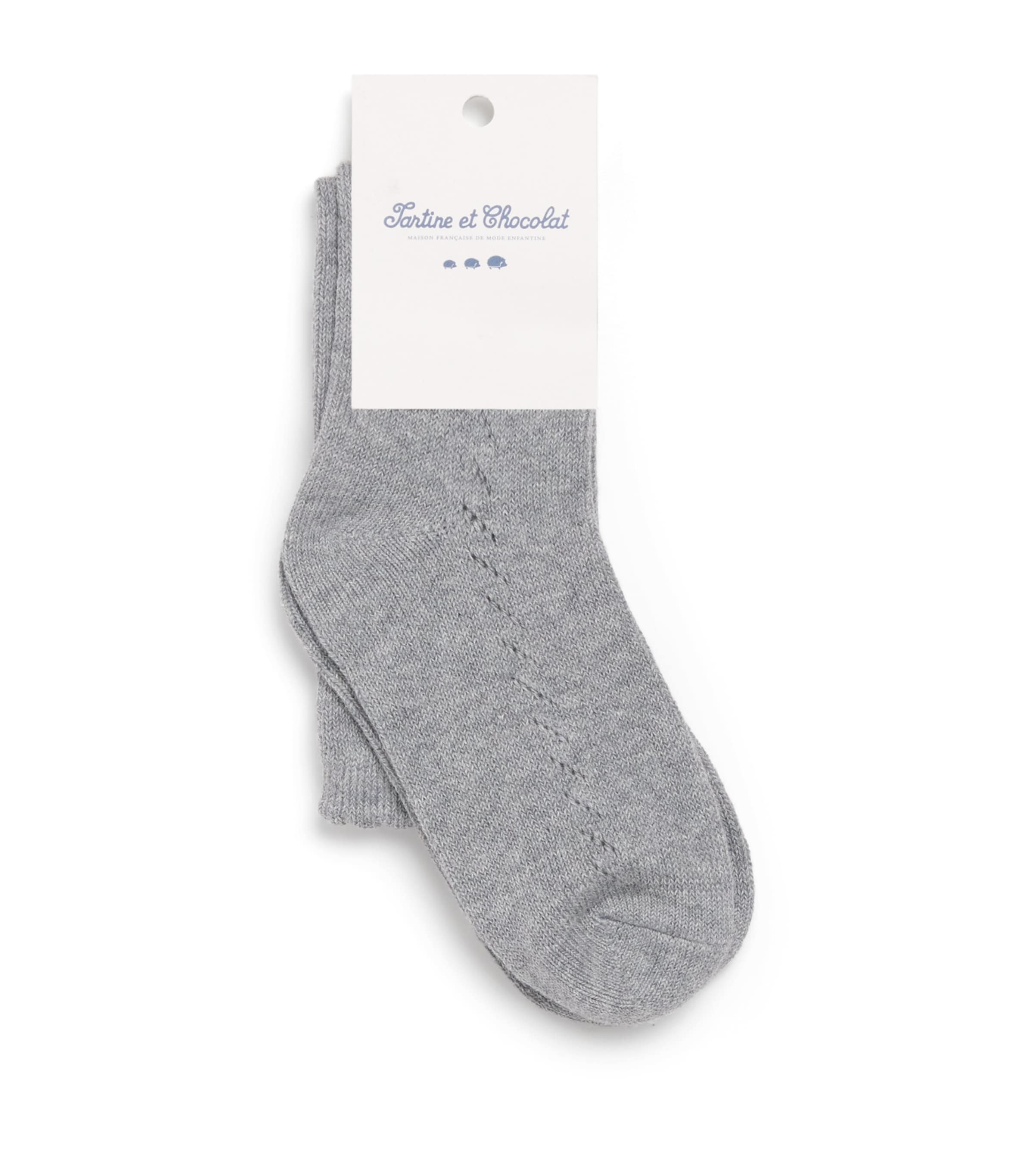 Tartine Et Chocolat Cotton-blend Socks In Gray