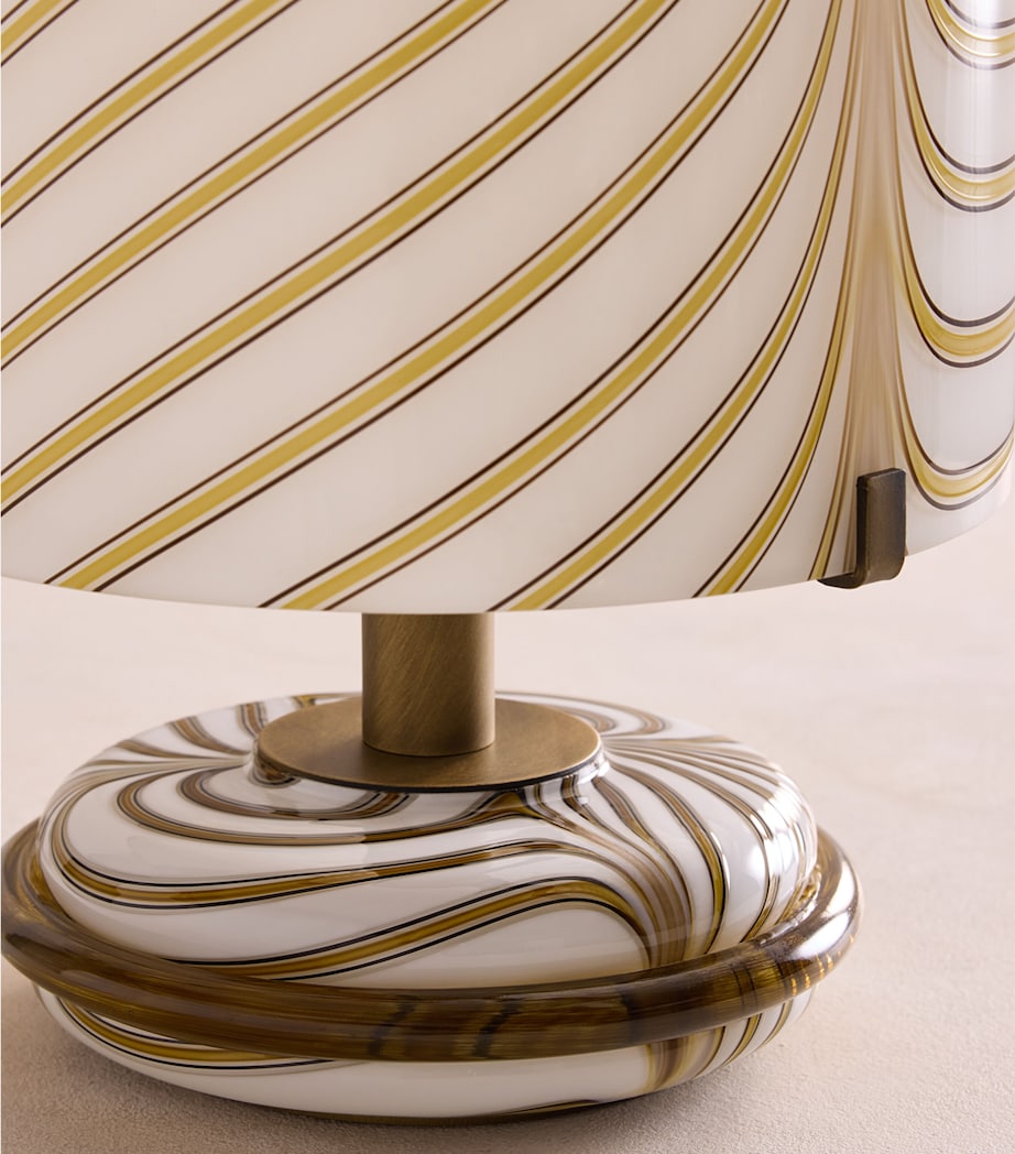 Glass Dimmable Francesco Table Lamp WHITE Image 5