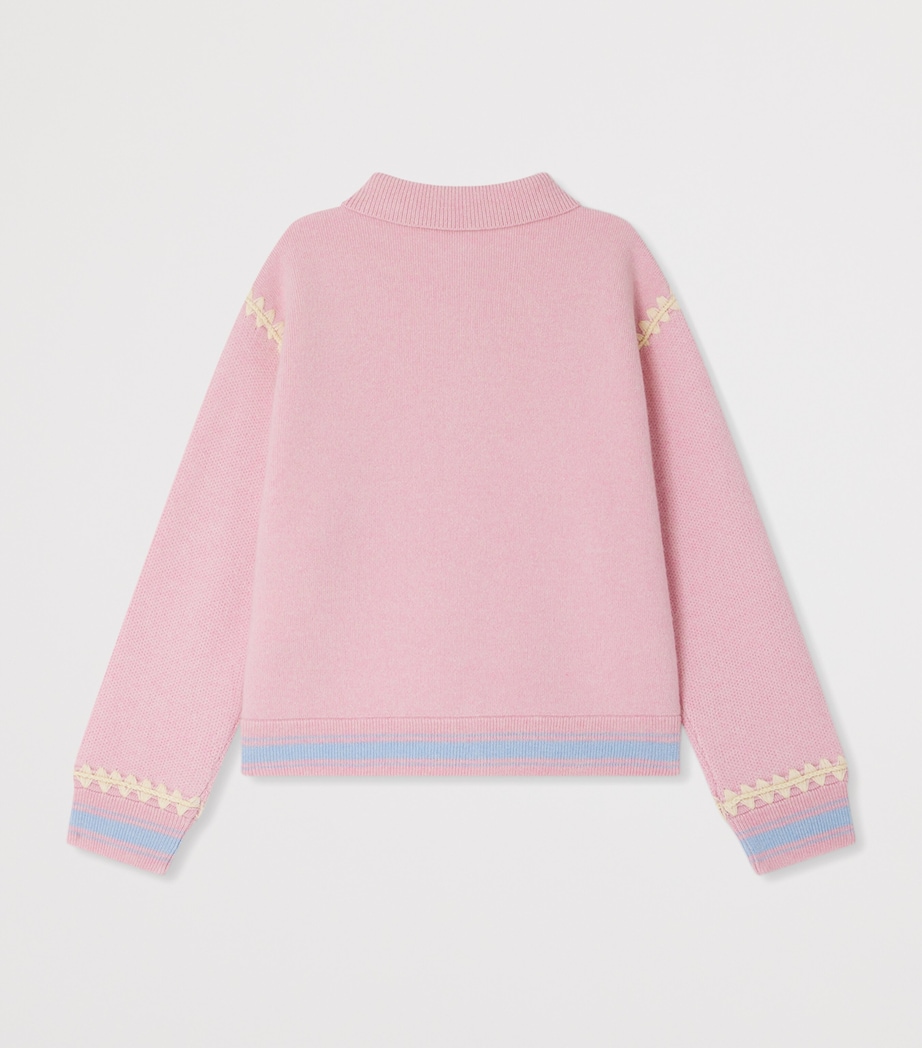 x Guest In Residence Cashmere Liberté Cardigan (4-8 Years) RA ROSE Image 2