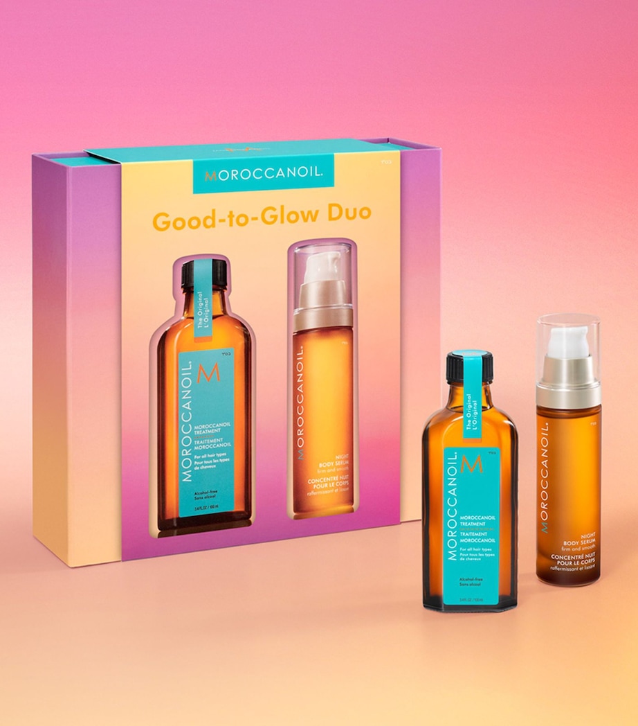 Good-To-Glow Duo Hair Treatment and Body Serum Set NO COLOUR Image 2