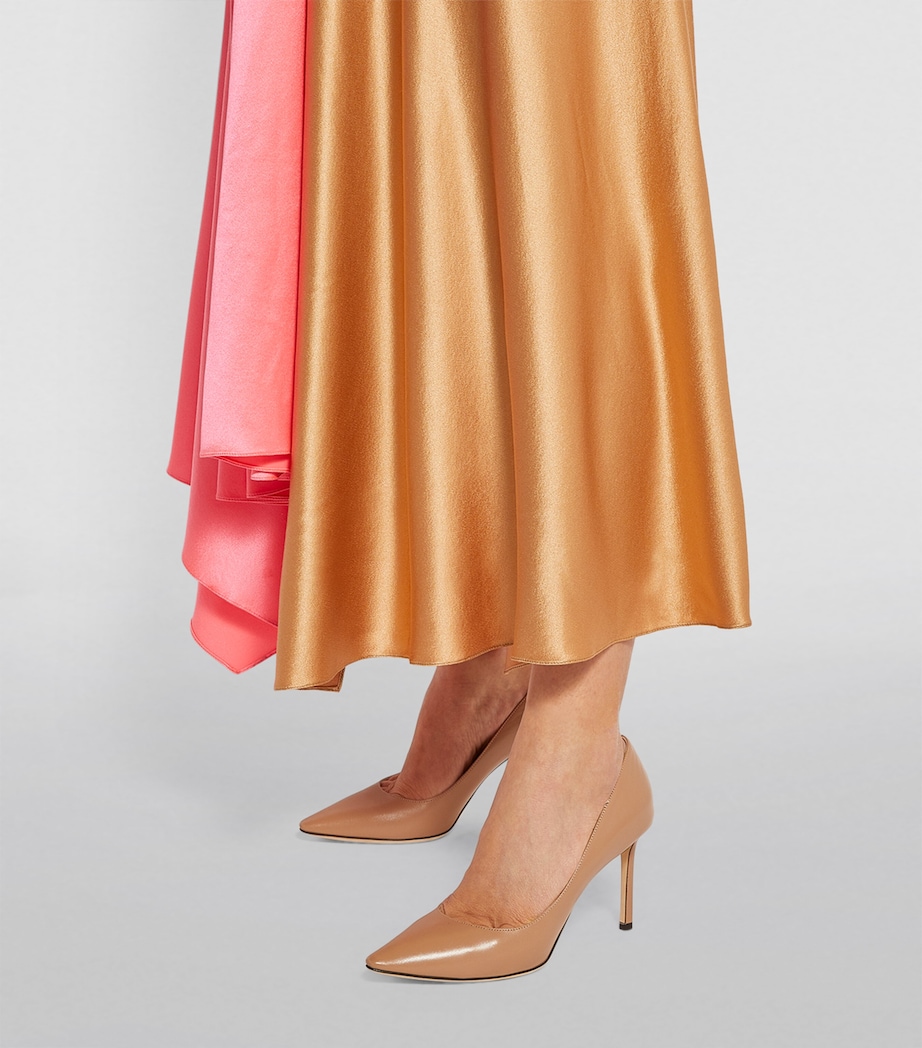 Romy 85 Leather Pumps BALLET PINK Image 6