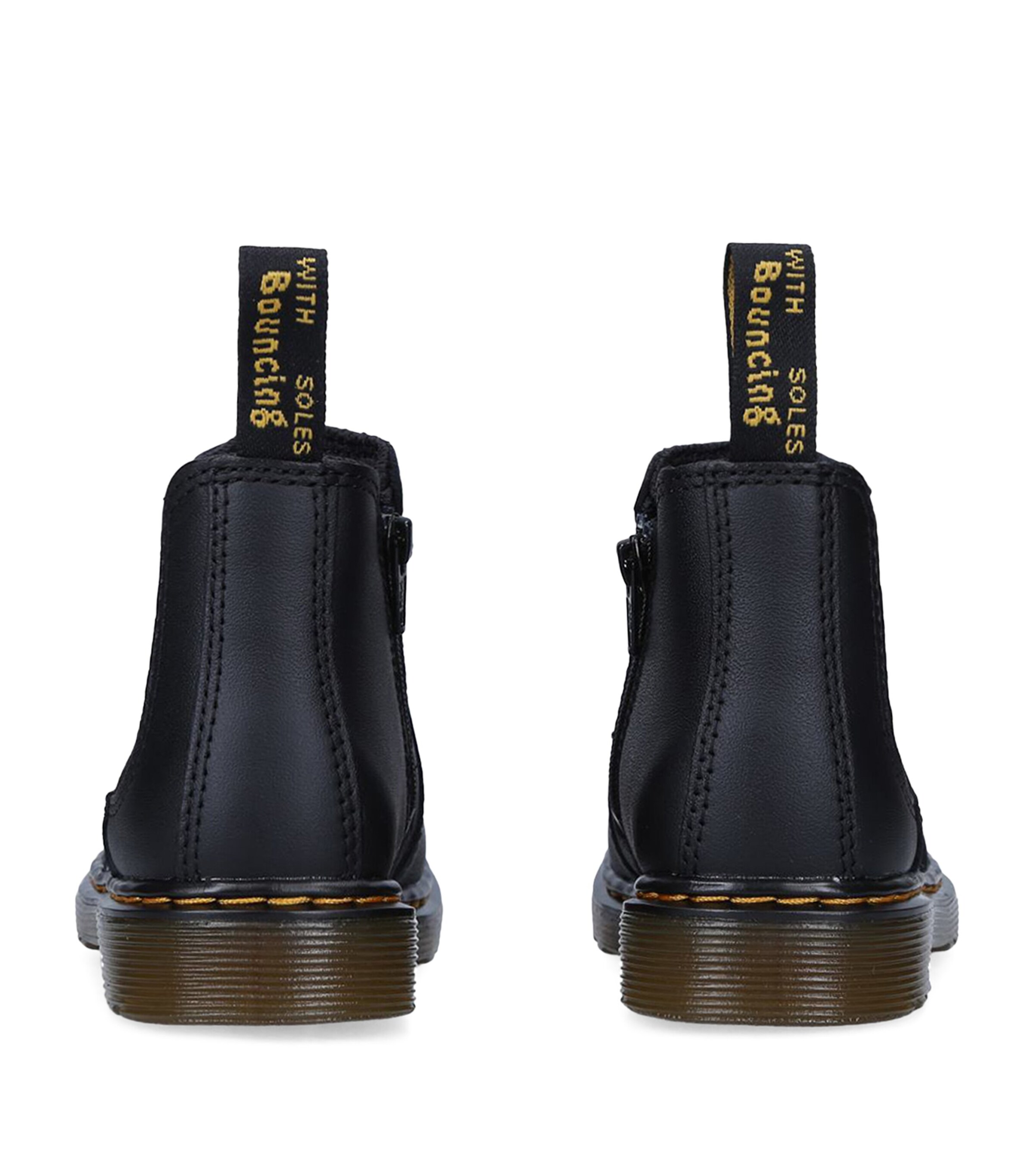 Dr. Martens Leather 2976 Chelsea Boots Black Image 2