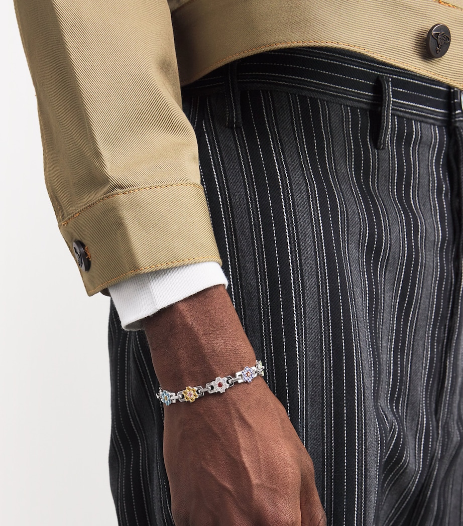 Rainbow Daisy Bracelet RAINBOW Image 2