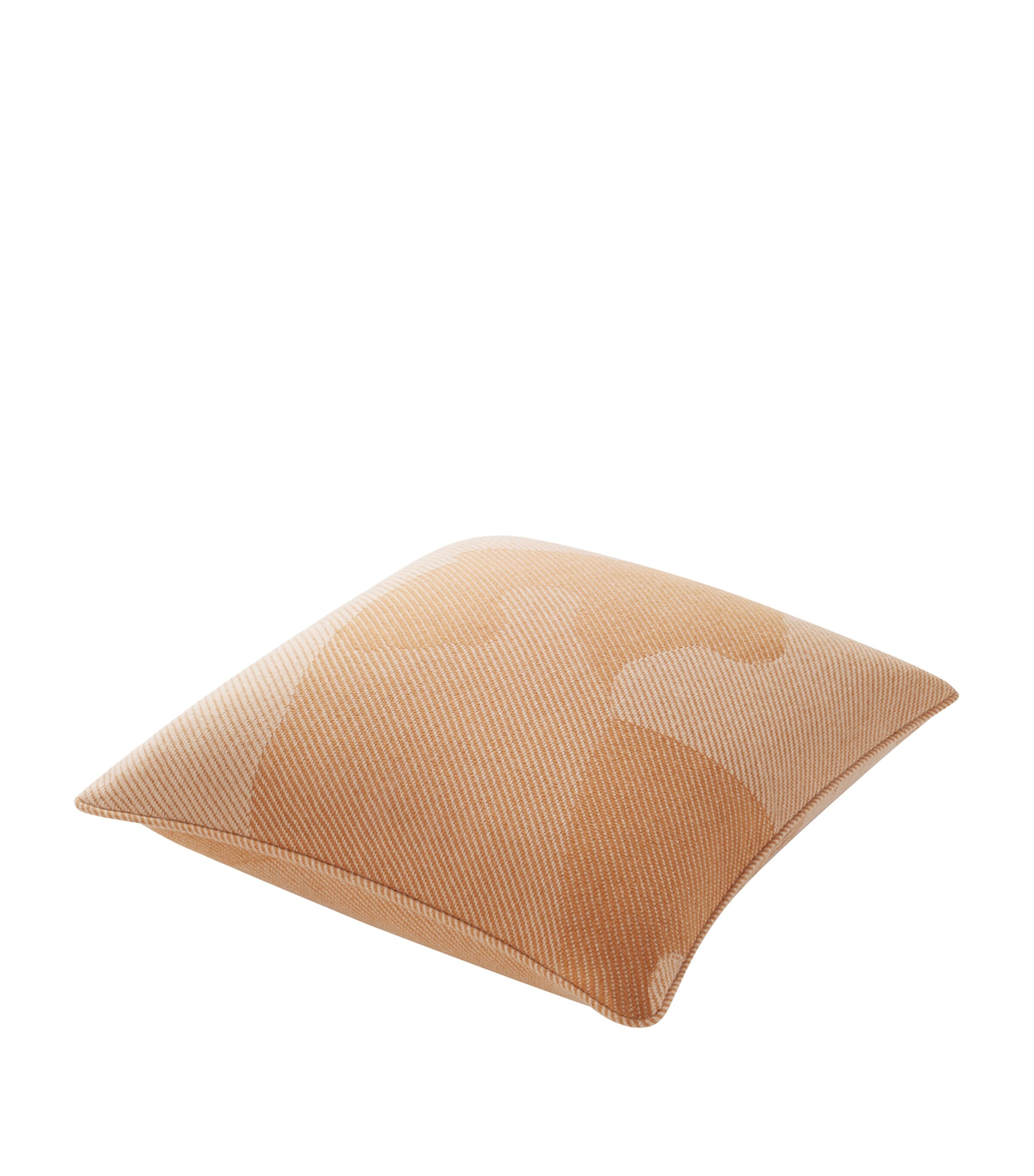 Wool-Cashmere Panthère de Cartier Cushion (50cm x 50cm) OCHRE Image 2