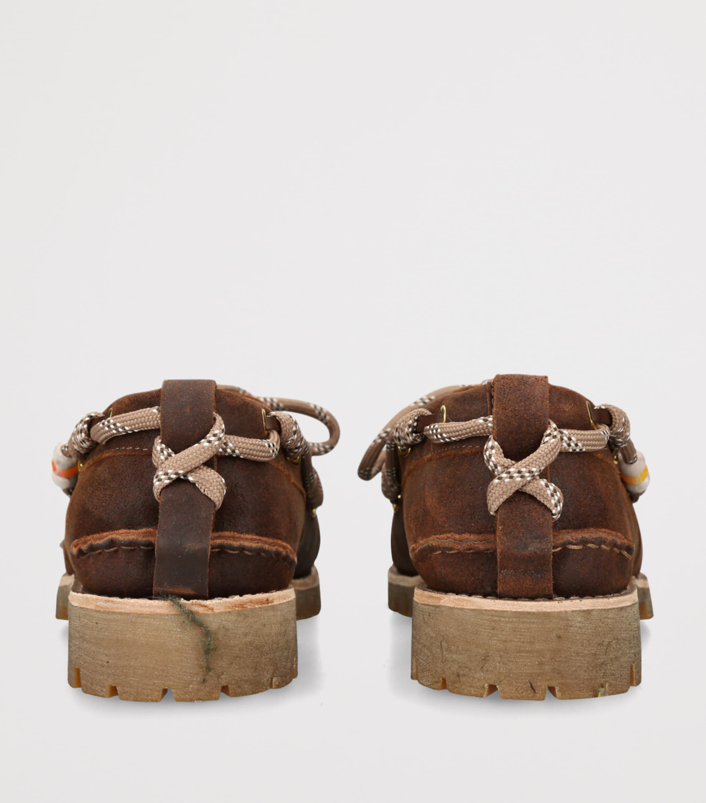 Golden Goose Suede Cruise Boat Shoes Brown Image 2