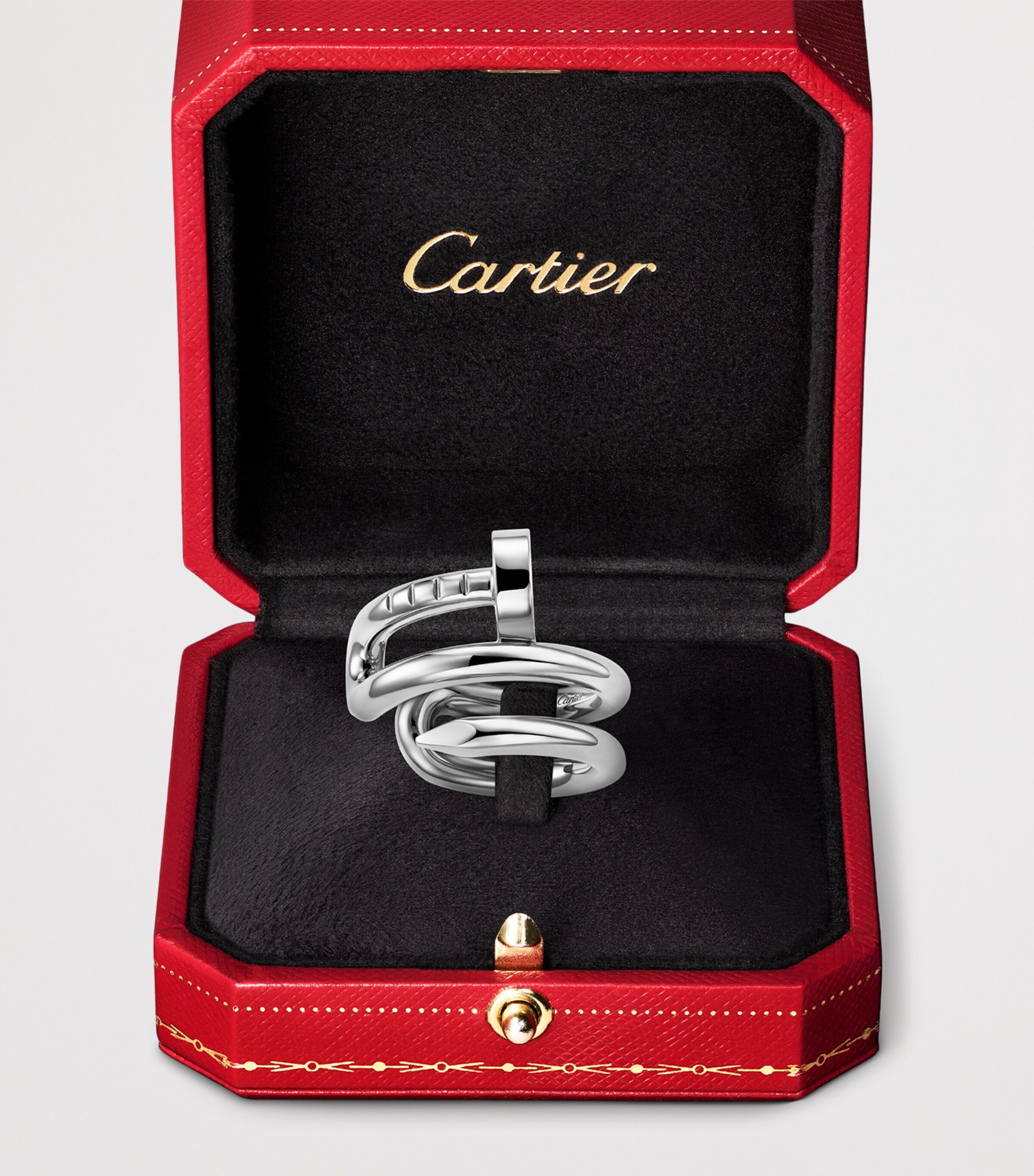 Cartier White Gold Juste un Clou Double Ear Cuff White Gold Image 4