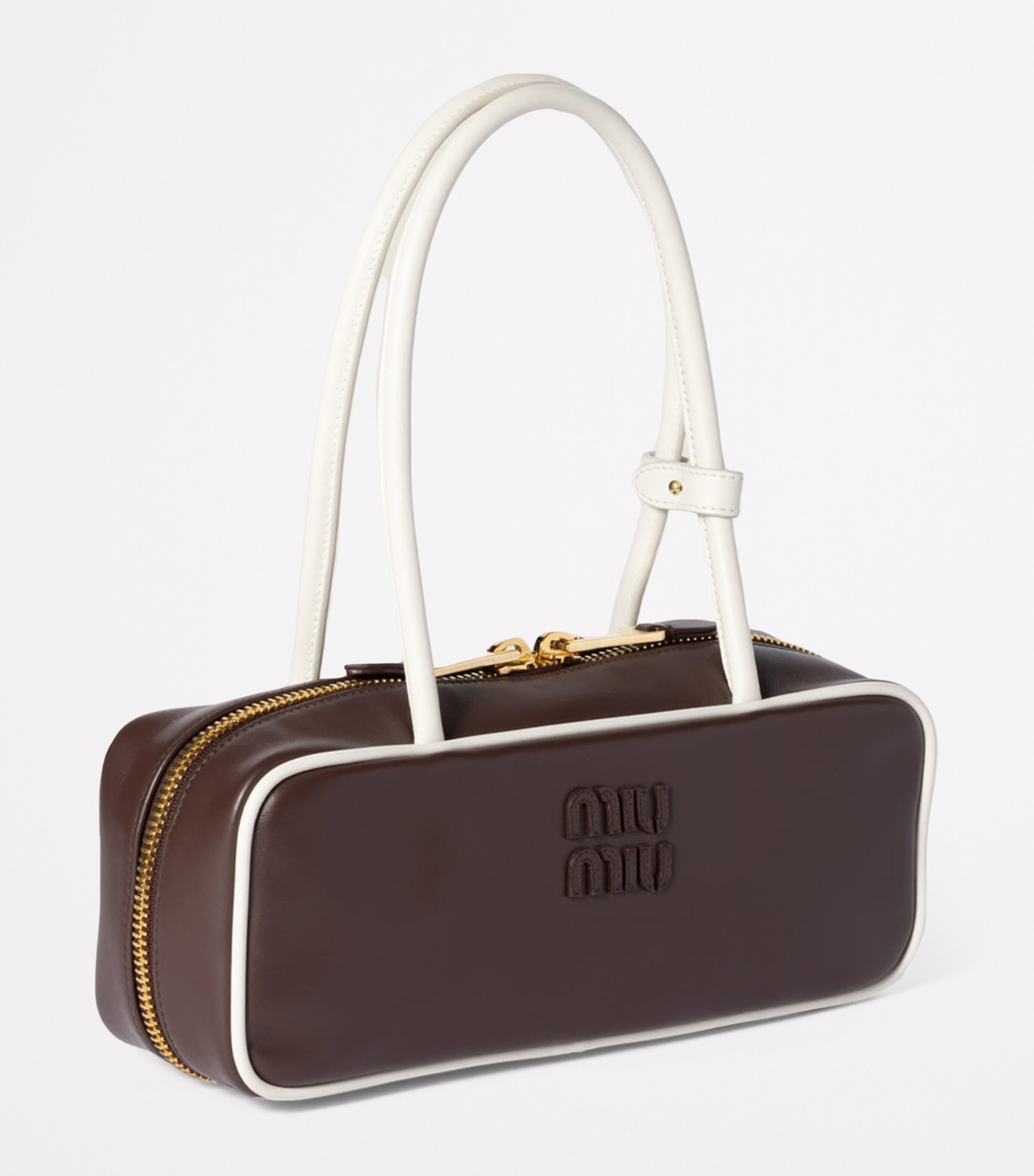 Leather Beau Top-Handle Bag F03XH Image 2