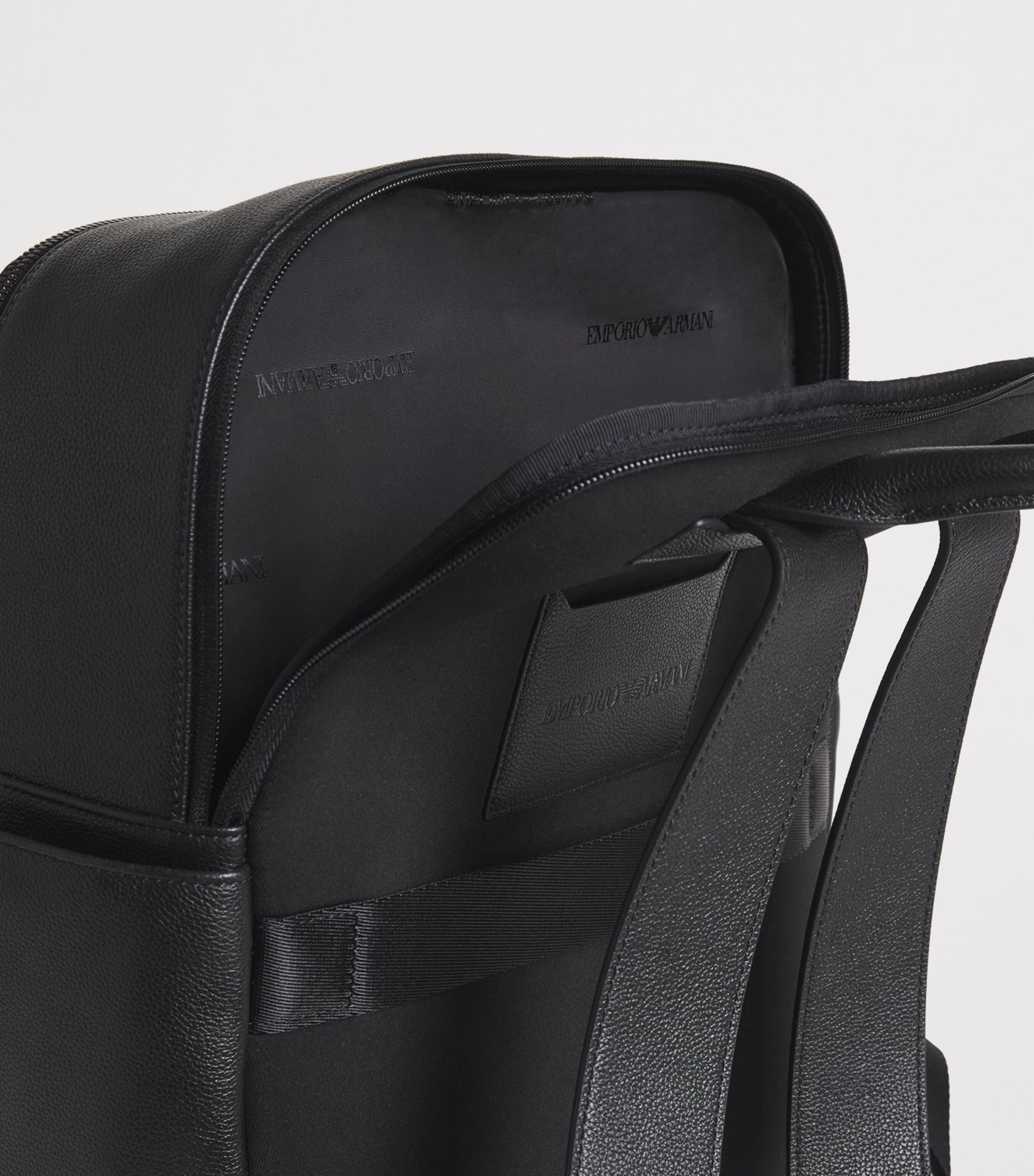 Emporio Armani Leather Backpack Image 5