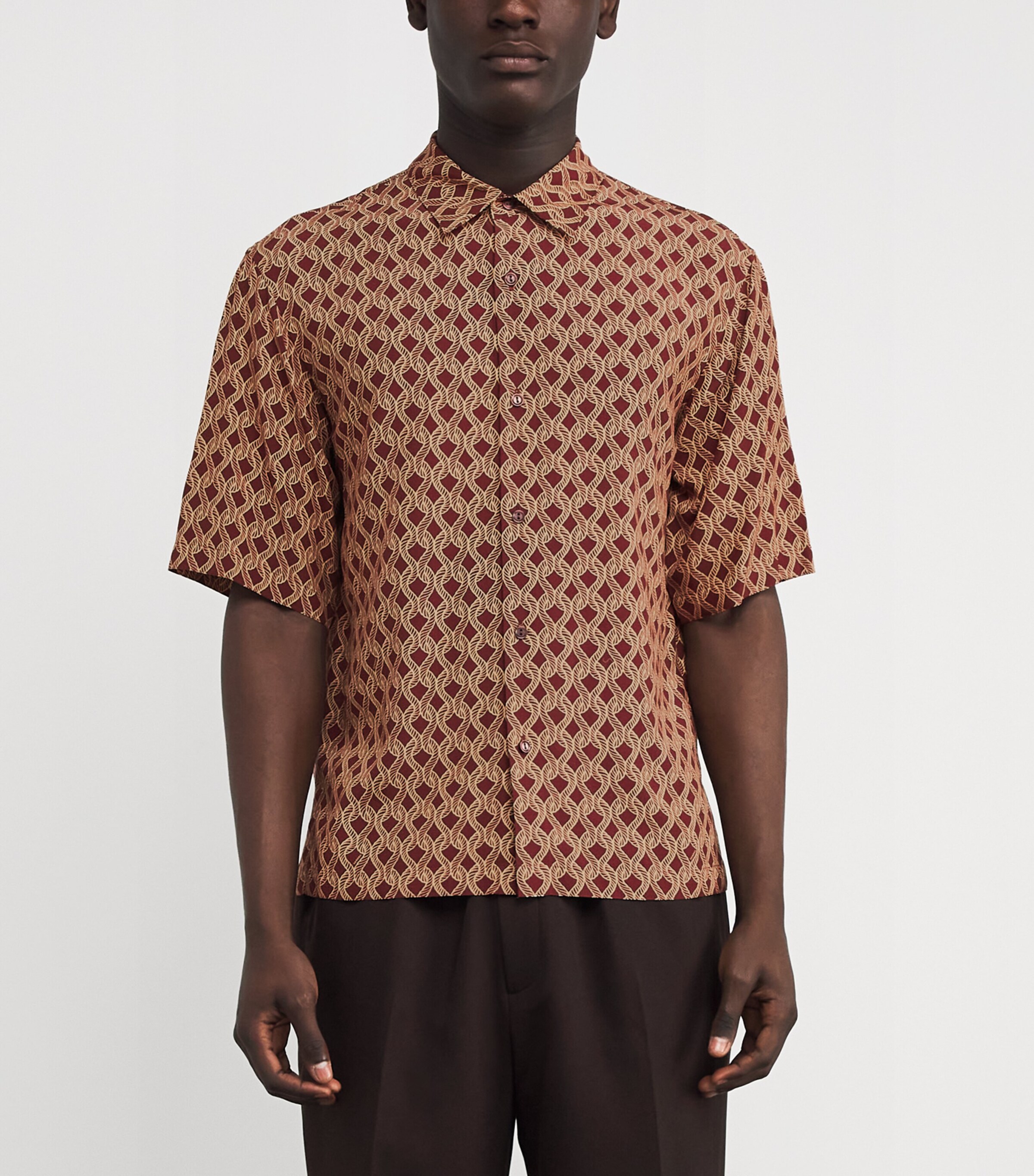 Rope-Print Shirt TERRA Image 3