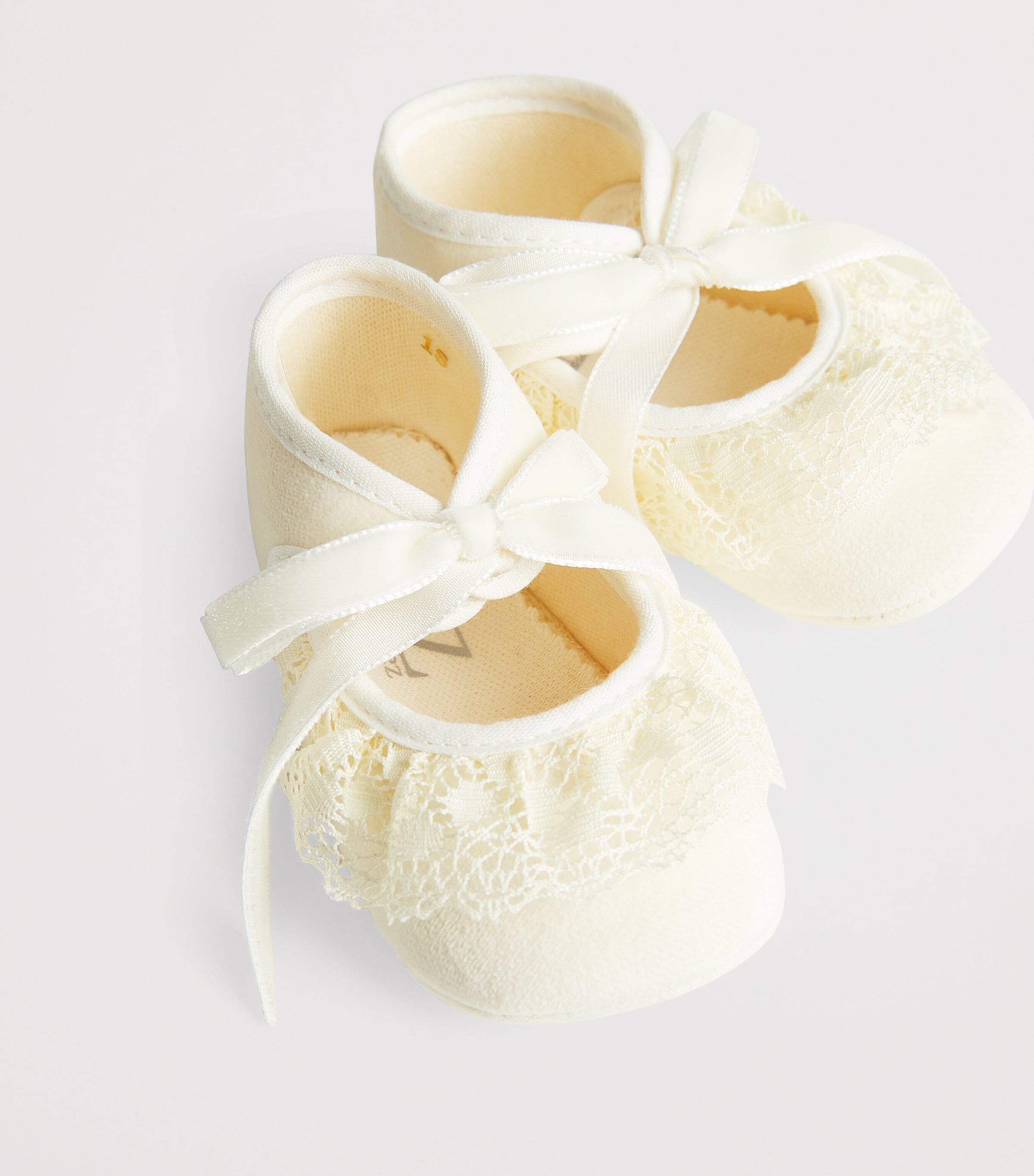 Paz Rodriguez Lace-Detail Ceremony Booties Image 3