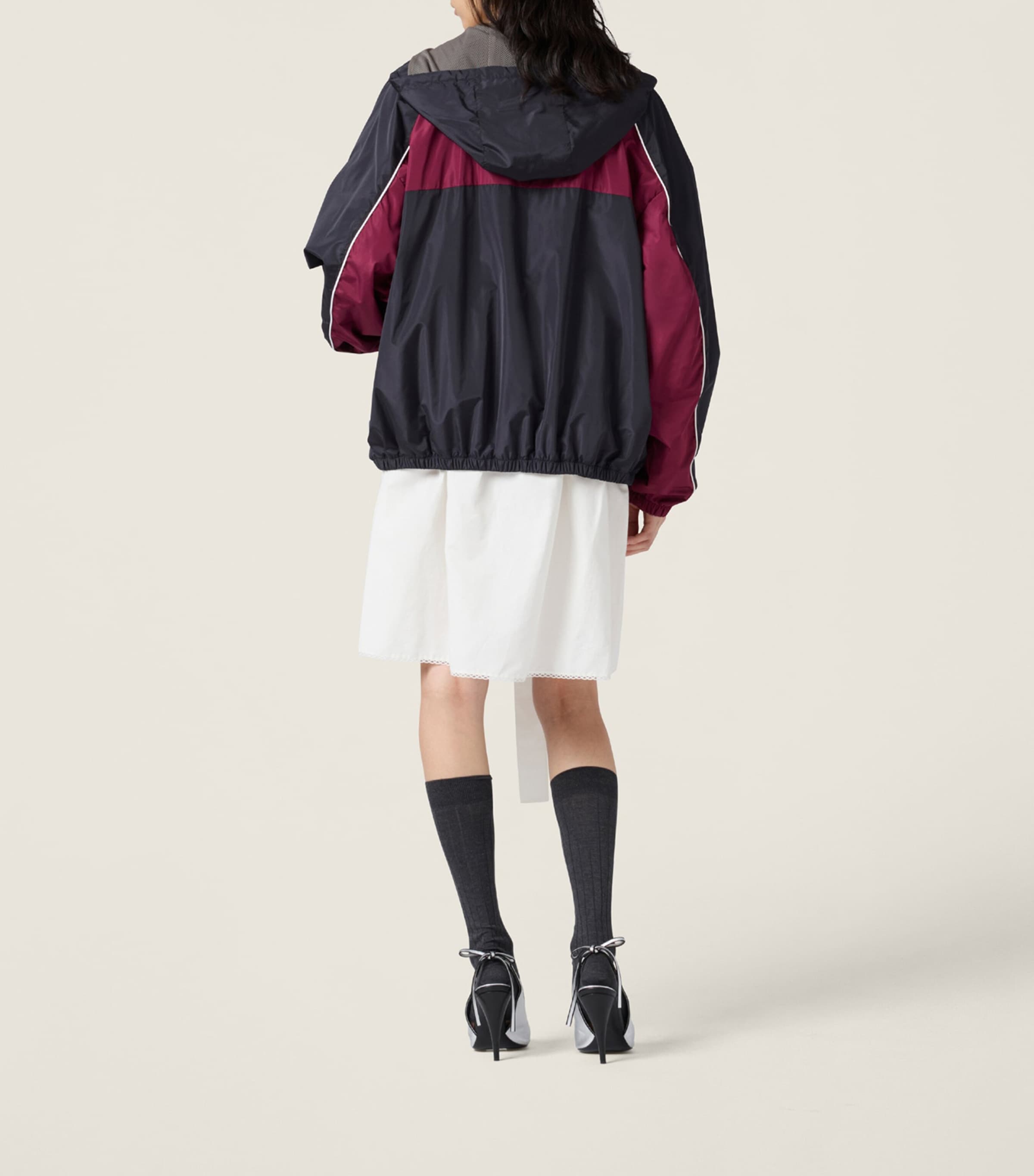 Technical Hooded Jacket F0W1X Image 3