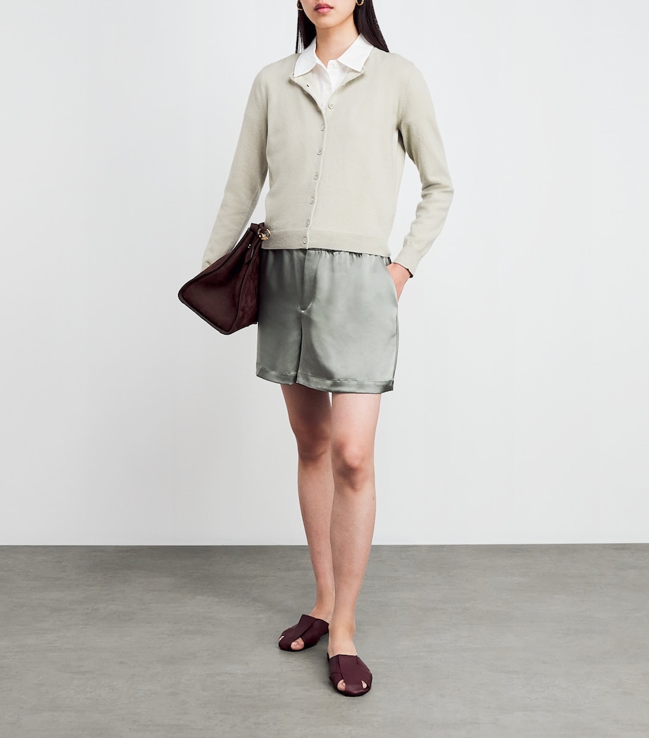 High-Rise Sarka Shorts GRAVITY SAGE Image 2