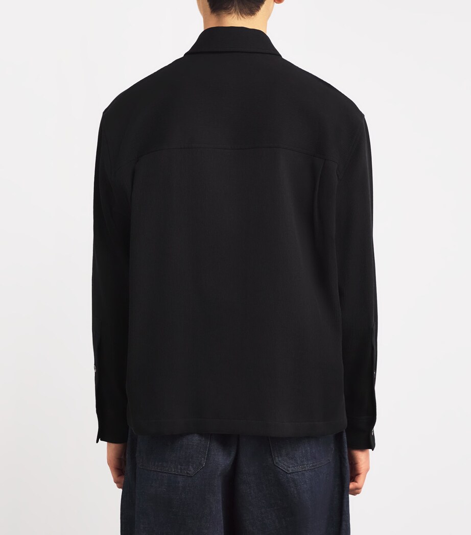 Le 17 Septembre Mens Cotton Jacket Black Image 4