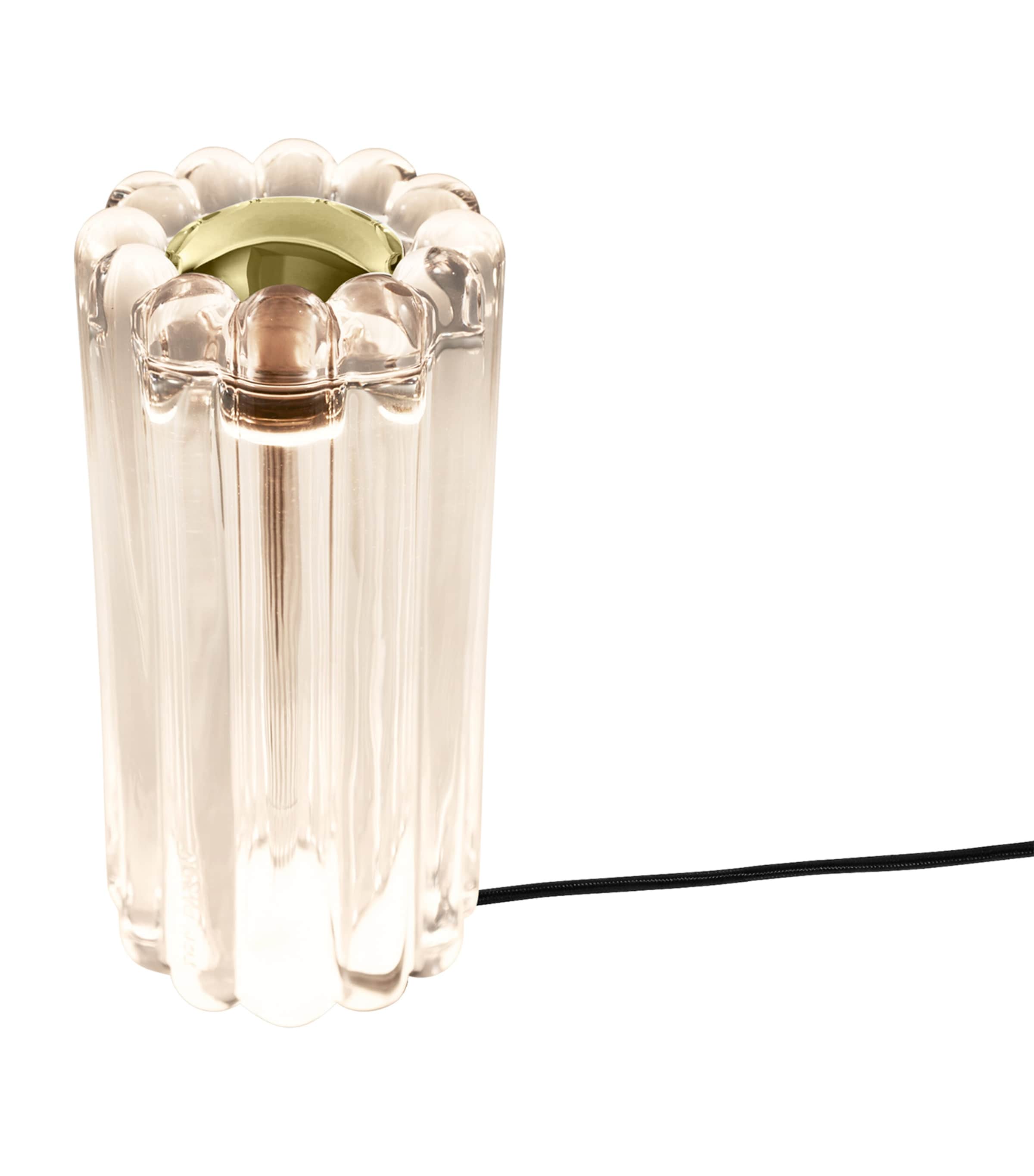 Tom Dixon Press Table Lamp In Clear