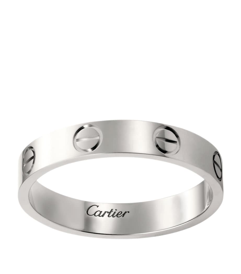 Platinum LOVE Wedding Band MULTI Image 1