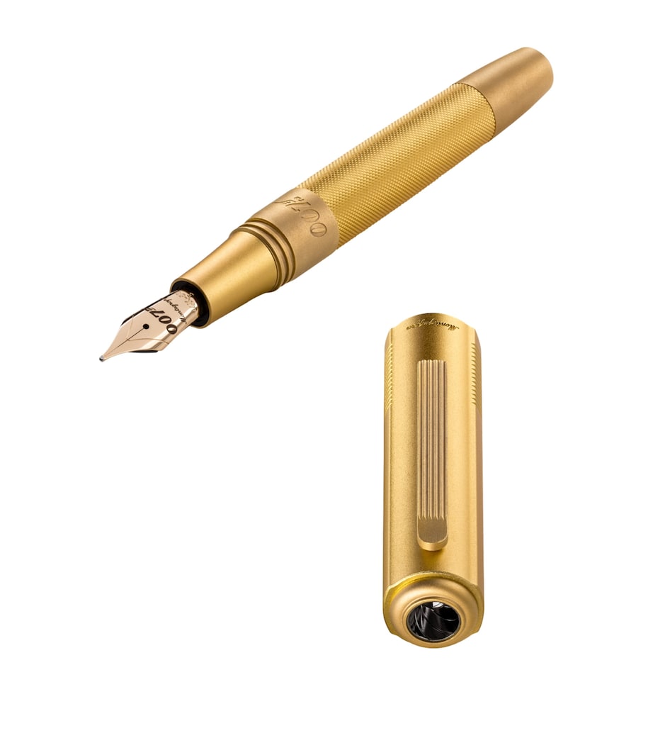 Goldfinger 007 Issue Medium Fountain Pen GOLD Image 4