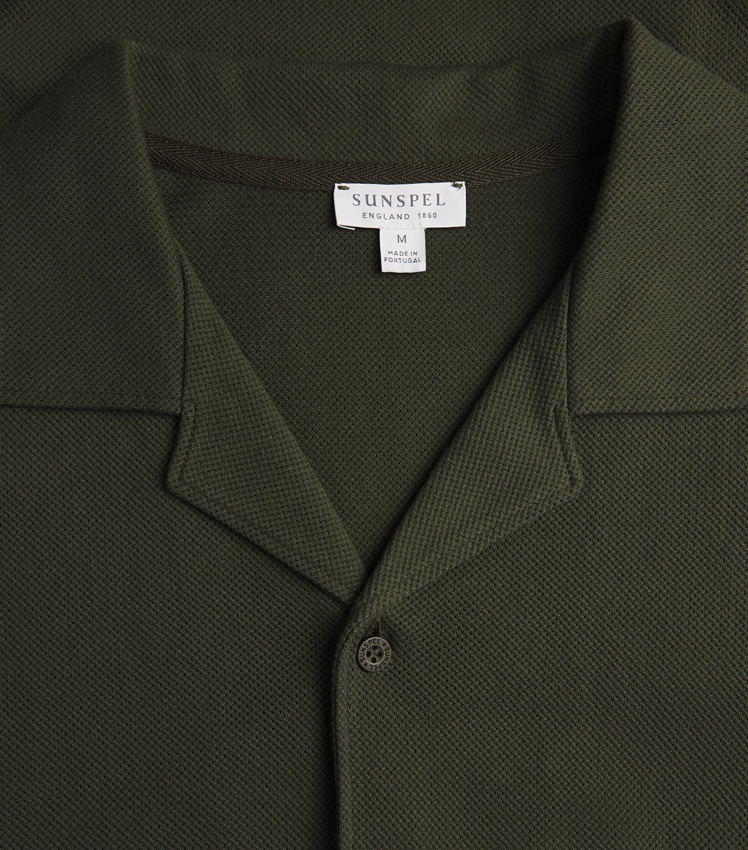 Sunspel Mens Supima Cotton Riviera Shirt Gniz Deep Image 6