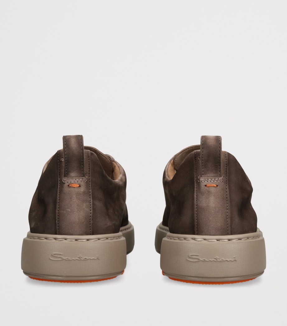 Leather Clean Icon Victory Sneakers BEIGE Image 2