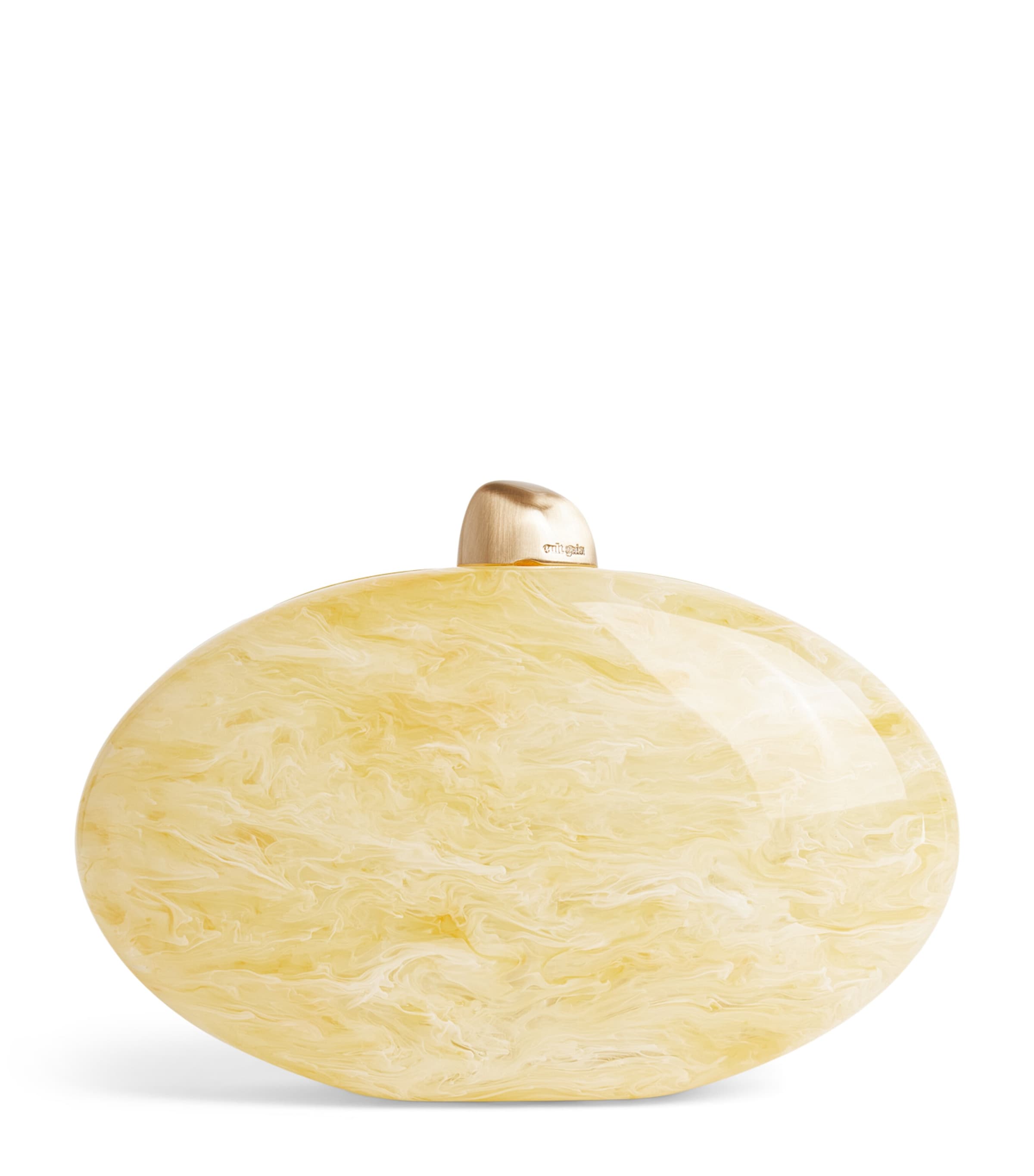 Cult Gaia Eviana Clutch Bag Yellow Quartz Image 1