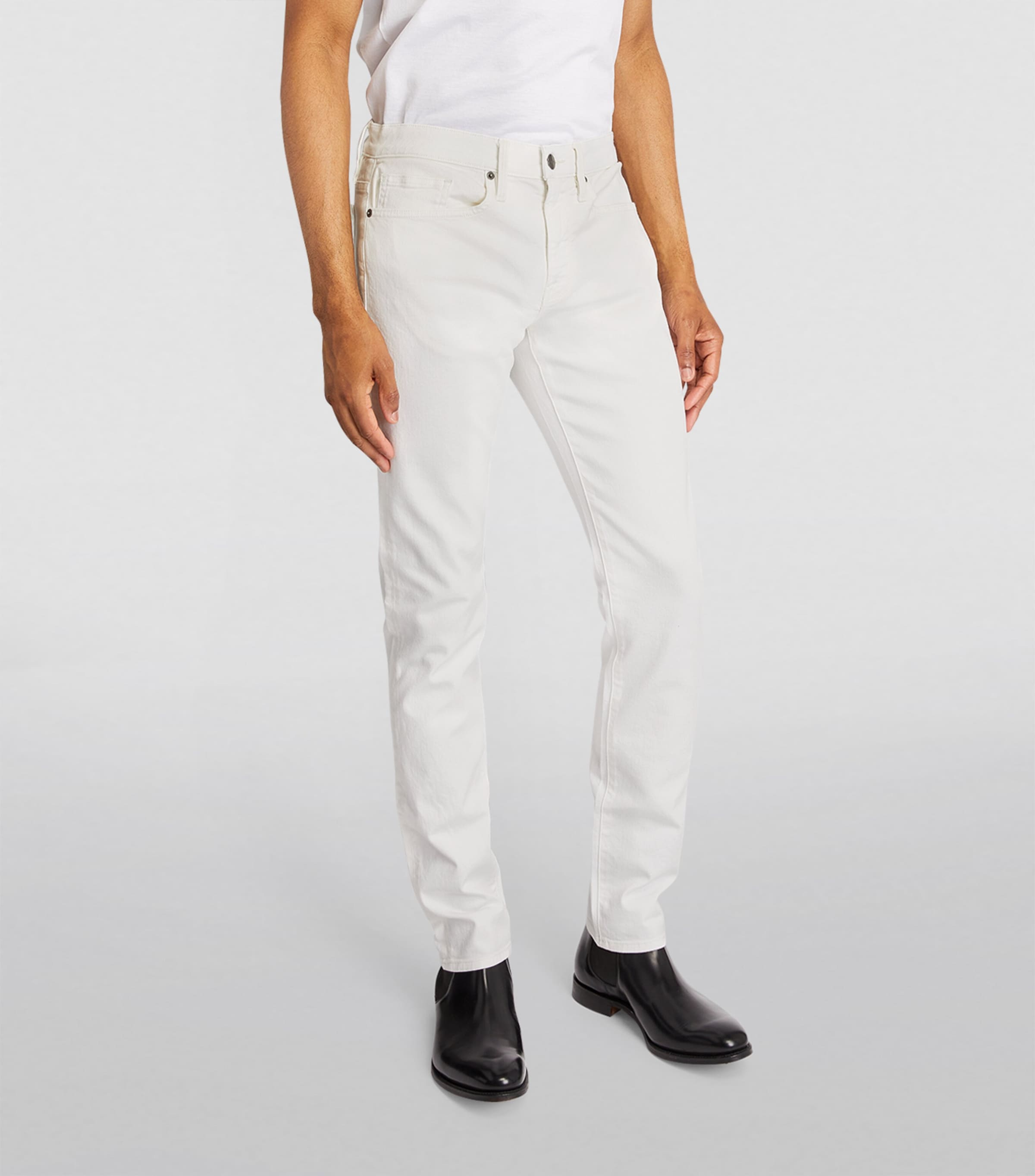 L'Homme Slim Jeans WHSW-WHISPER WHITE Image 3