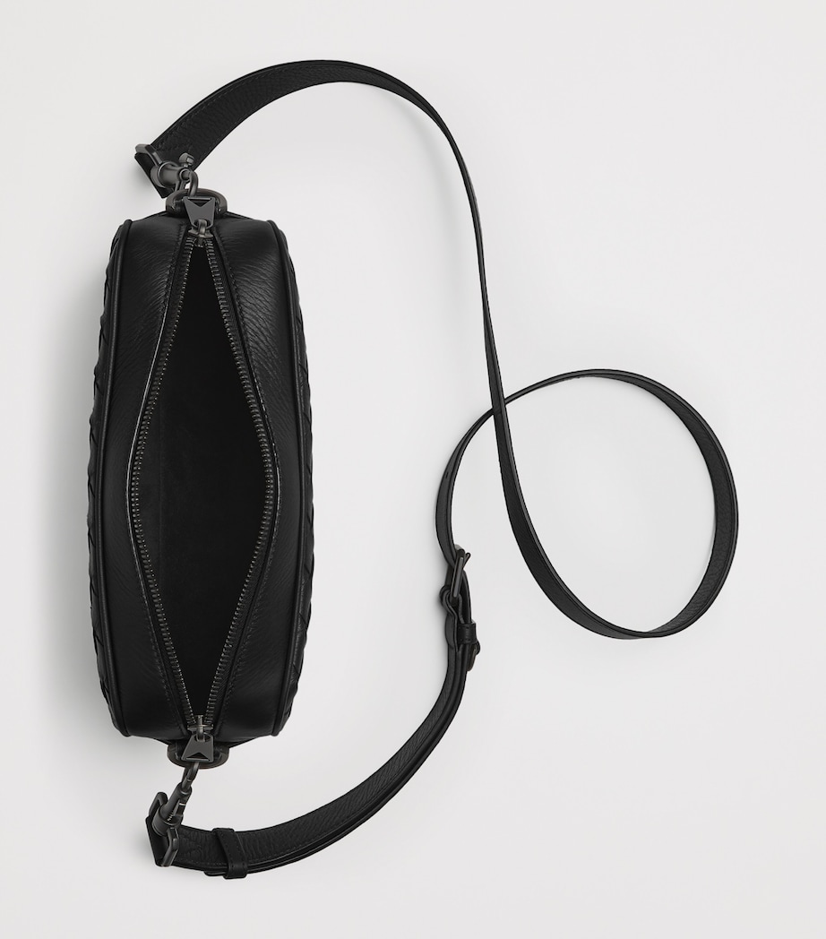 Bottega Veneta Small Leather Intrecciato Camera Bag Image 2