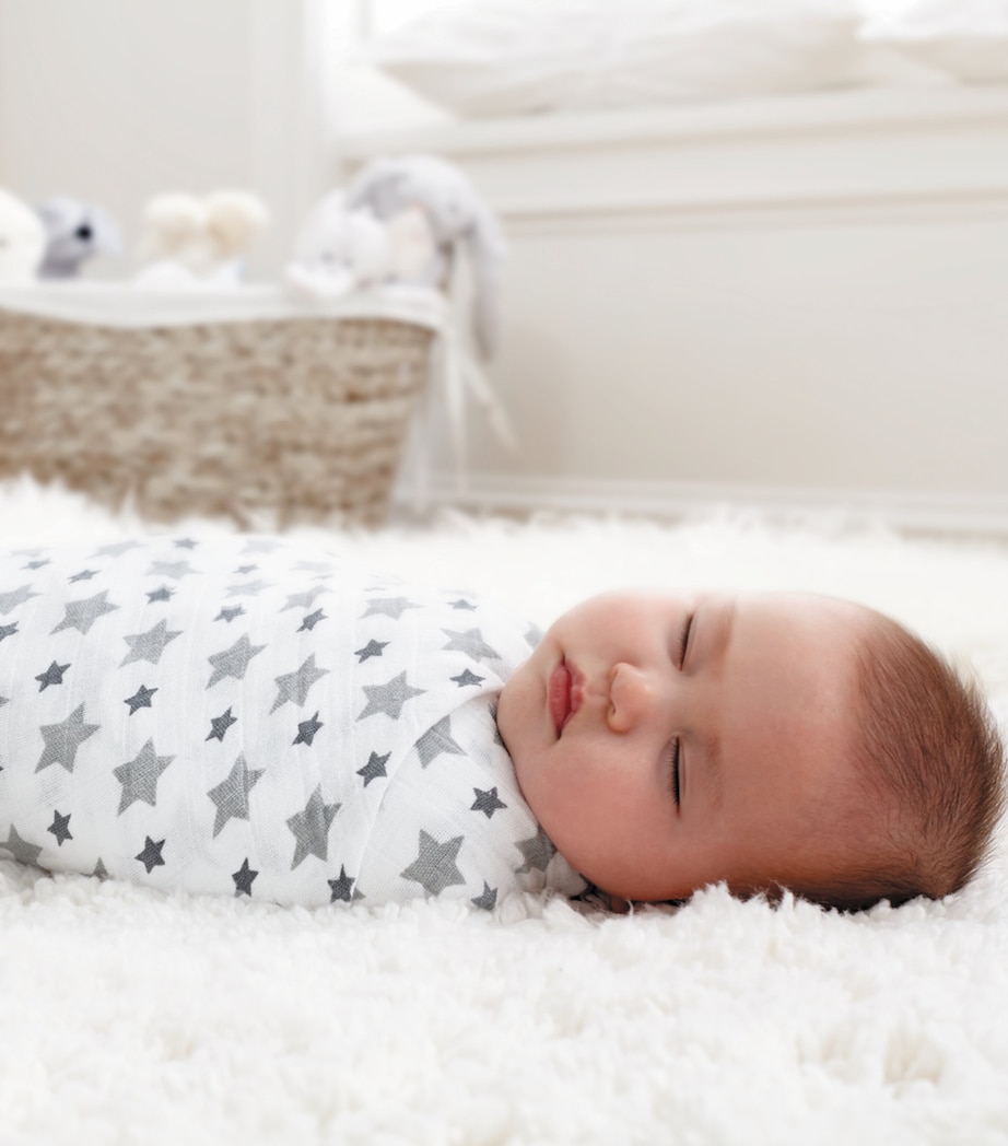 Twinkle Swaddles (Set of 4) GREY Image 4