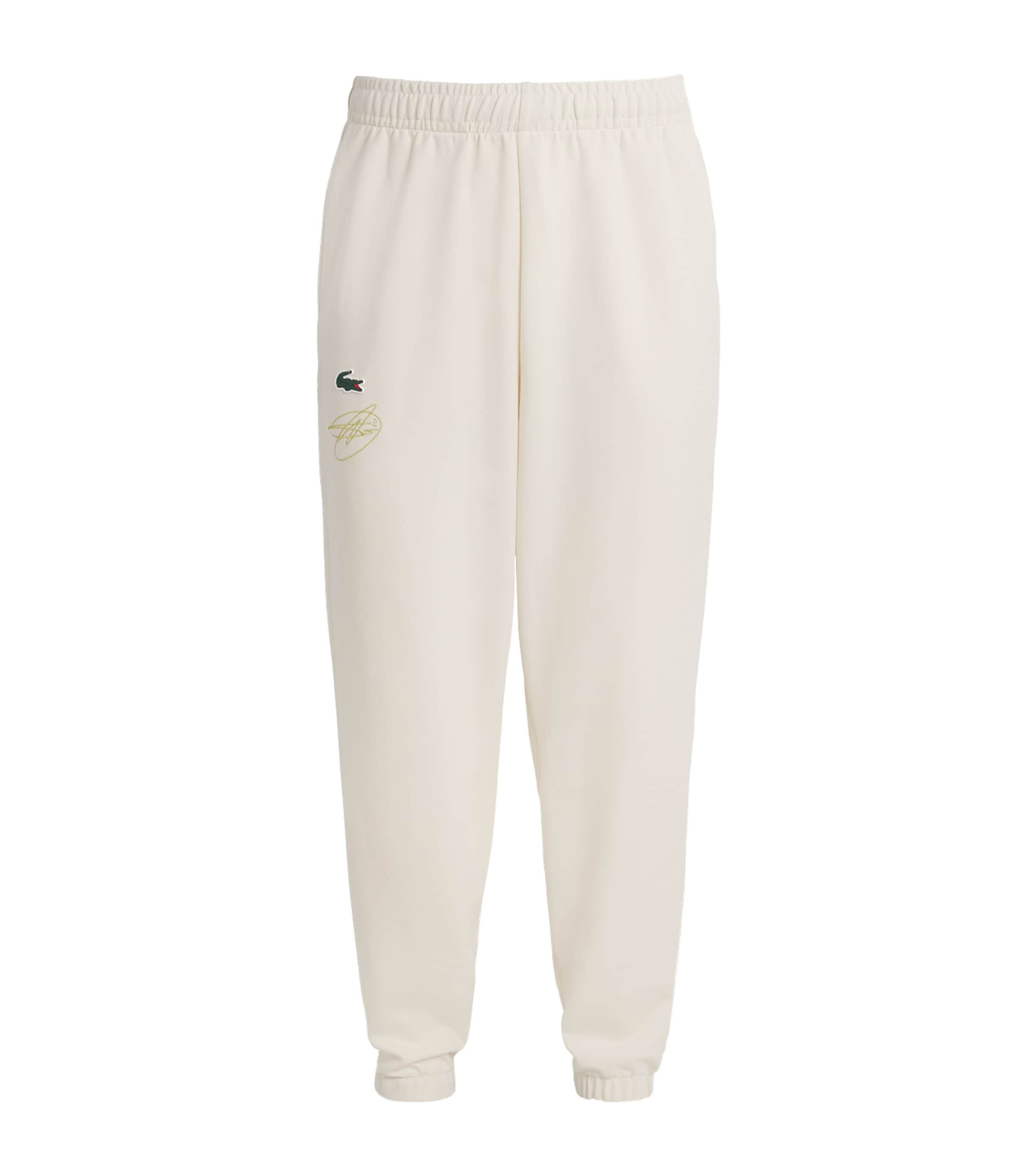 Lacoste Mens x Novak Djokovic Tennis Cuffed Sweatpants Xfj Lapland Image 1