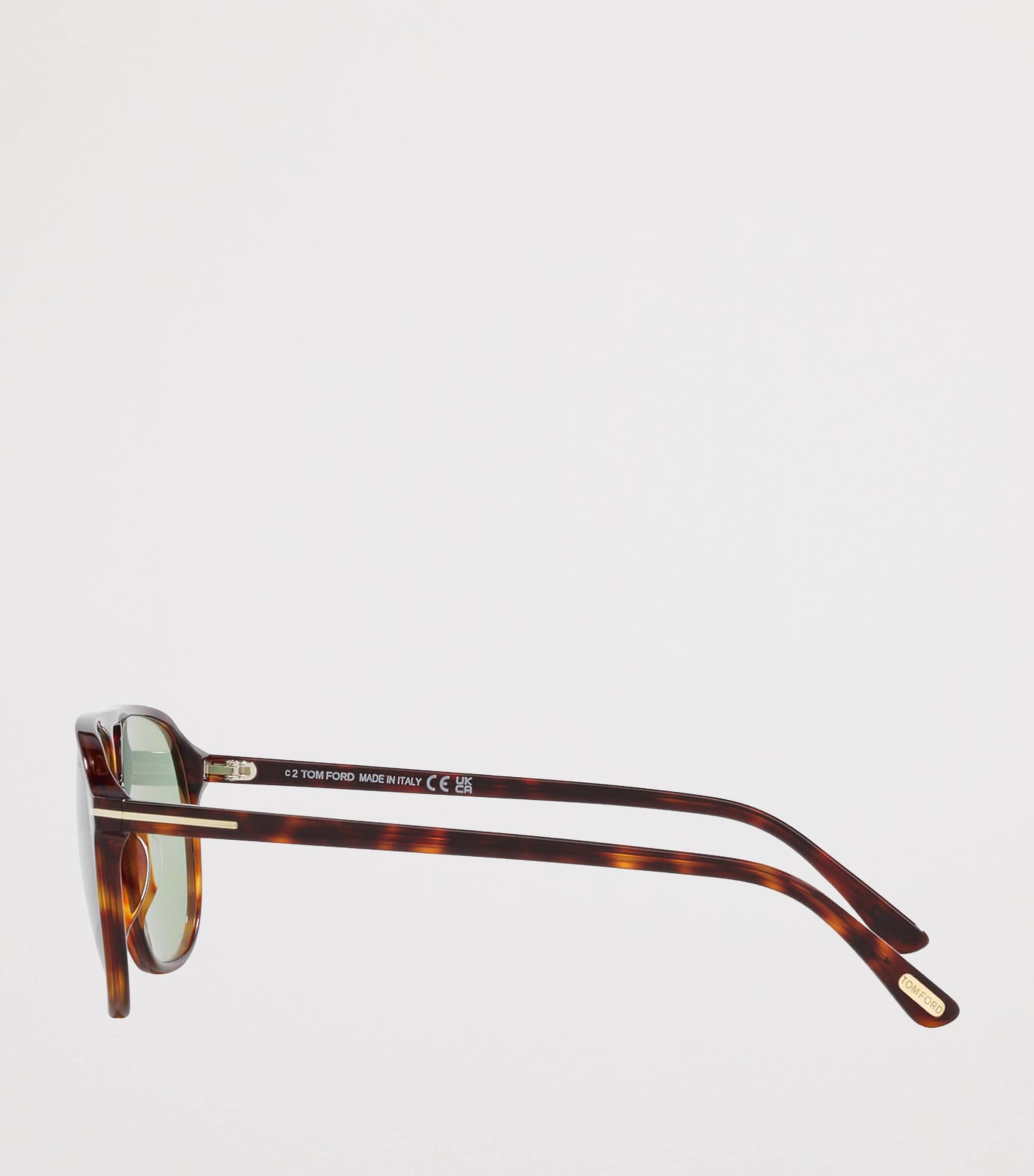 TOM FORD Bruce Square Sunglasses Brown Image 3