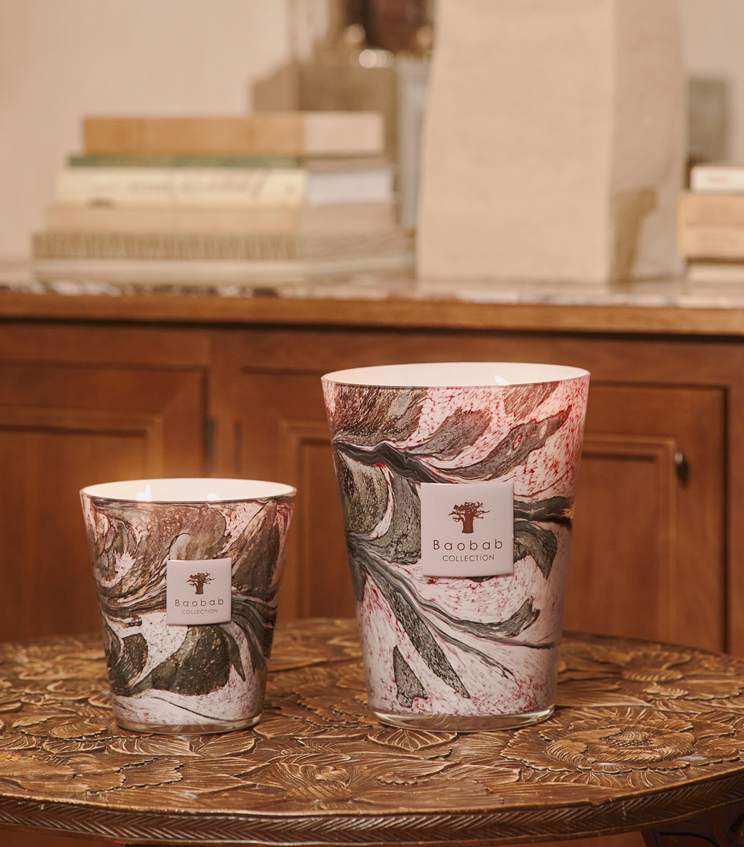 Baobab Collection Manon Scented Candle (6kg) Red Image 4