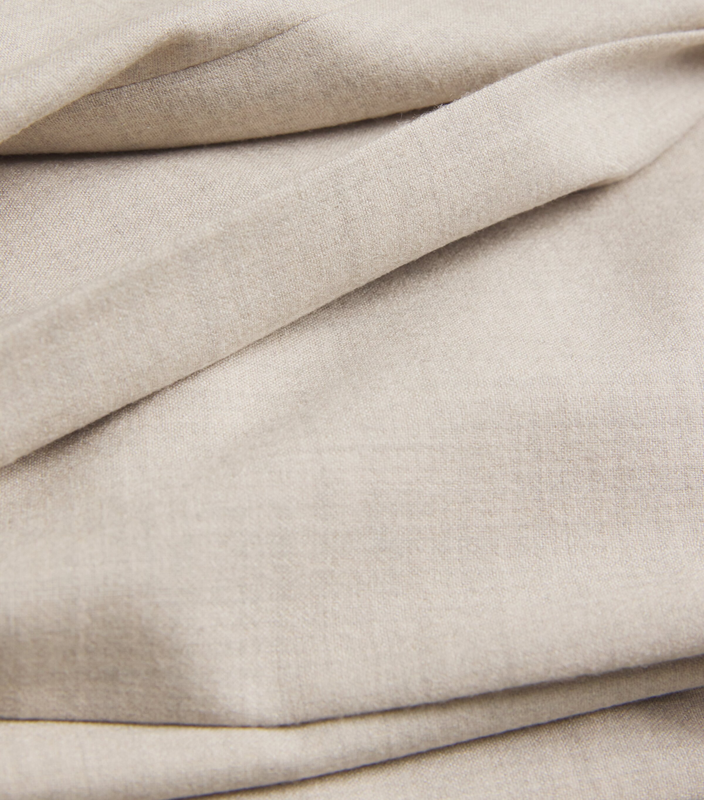 Stretch-Cashmere Drawstring Trousers SAND Image 5