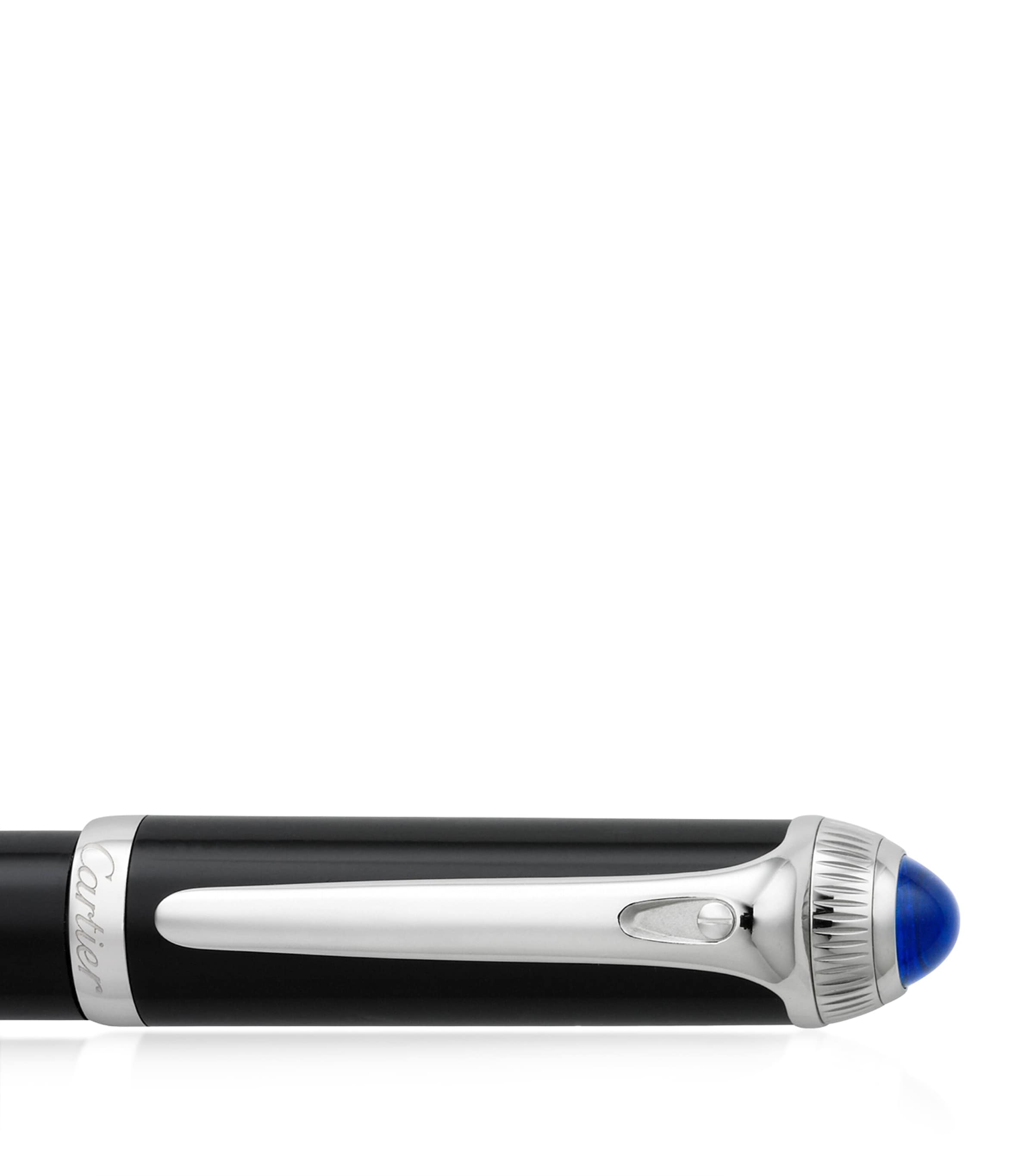 R de Cartier Ballpoint Pen BLACK & SILVER Image 6