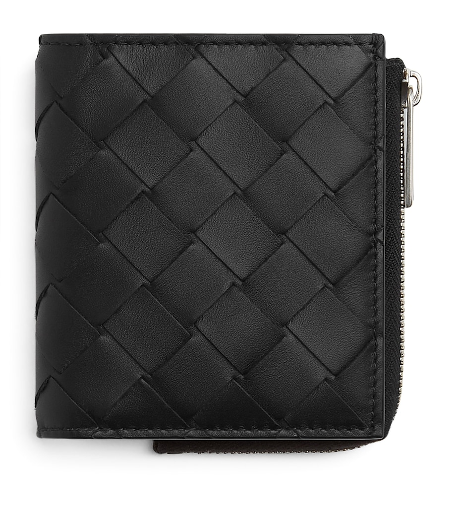 Small Intrecciato Bifold Zipped Wallet 8803 Image 1