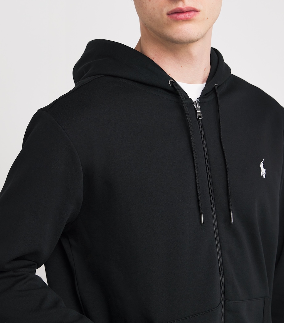 Polo Pony Zip-Up Hoodie POLO BLACK Image 6