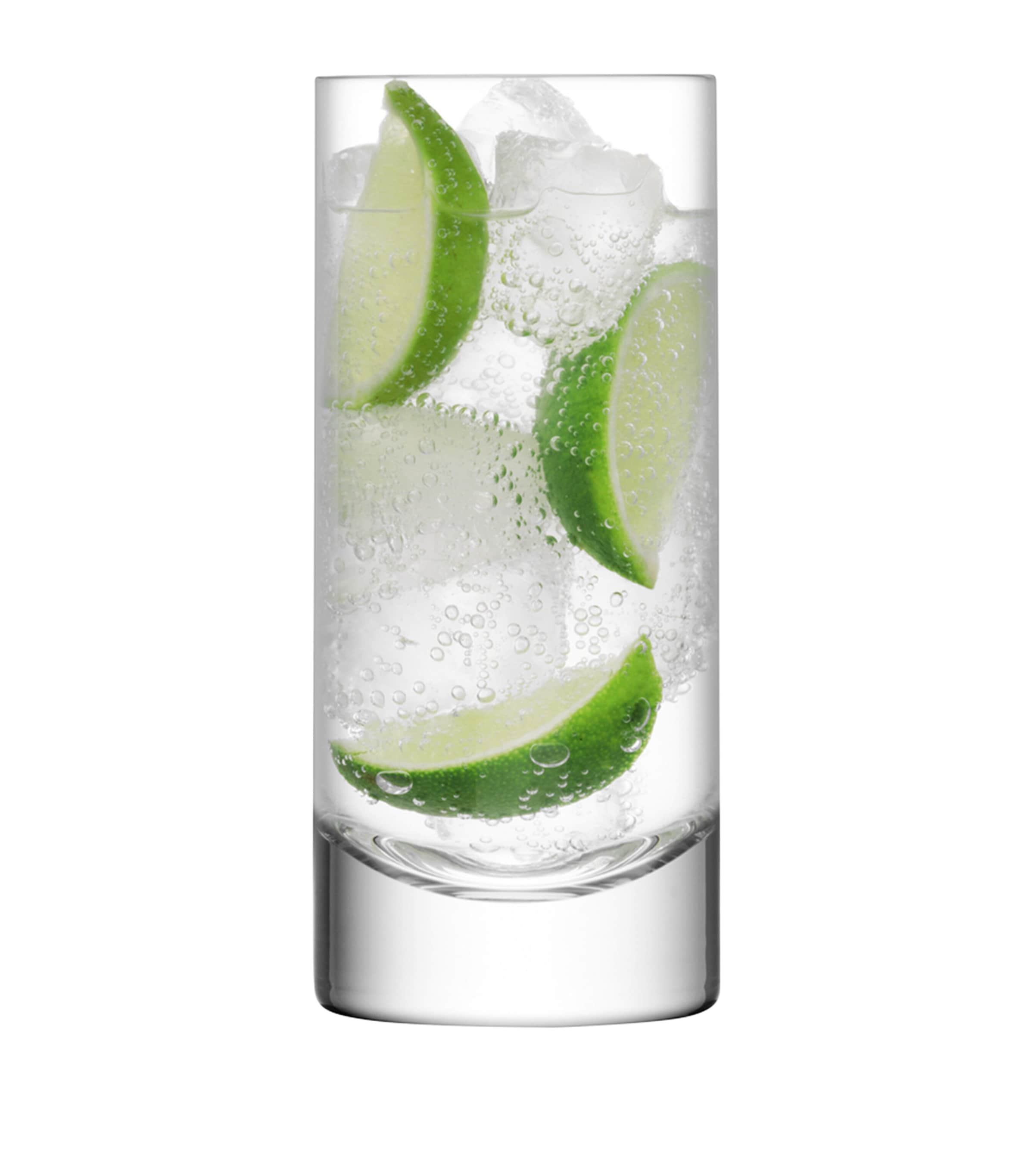 Set of 2 Bar Highball Glasses (420ml) CLEAR Image 3