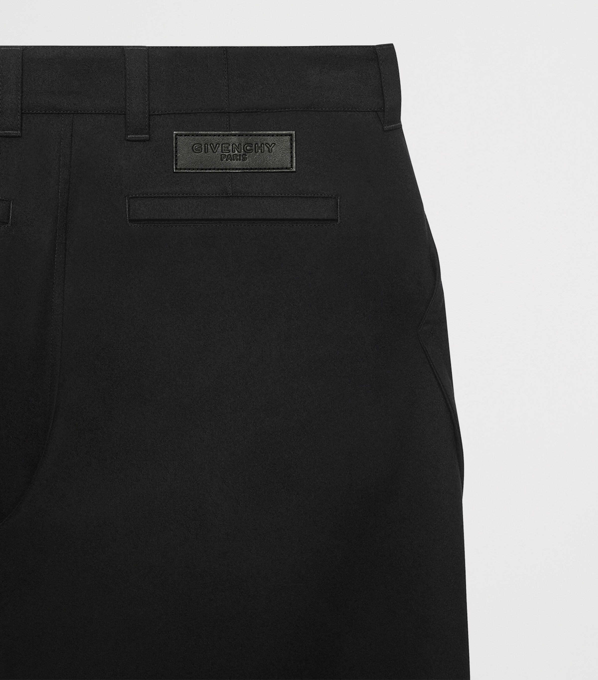 Givenchy Mens Wool Couture Seam Trousers Image 4