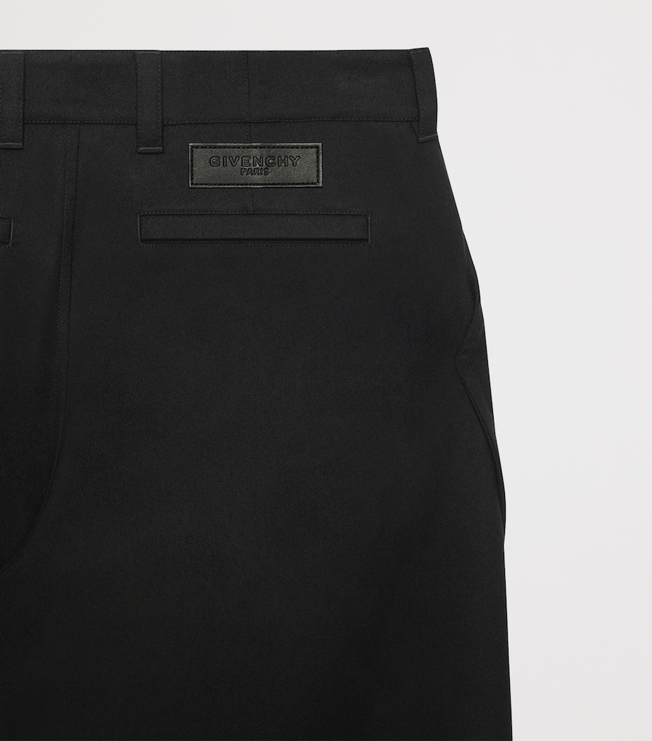 Givenchy Mens Wool Couture Seam Trousers Image 4