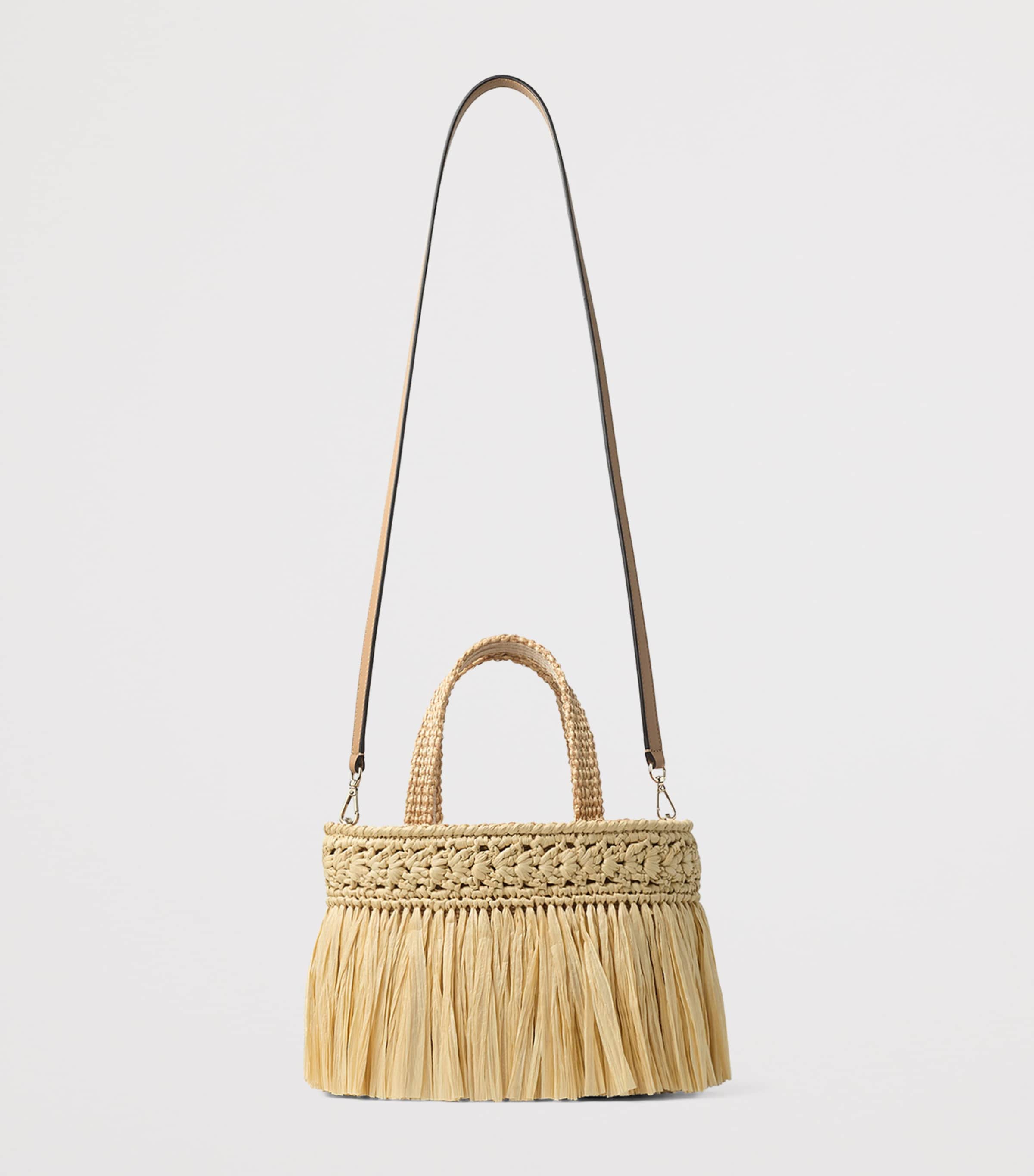 Jimmy Choo Mini Beach Tote Bag Natural/light Gold Image 2