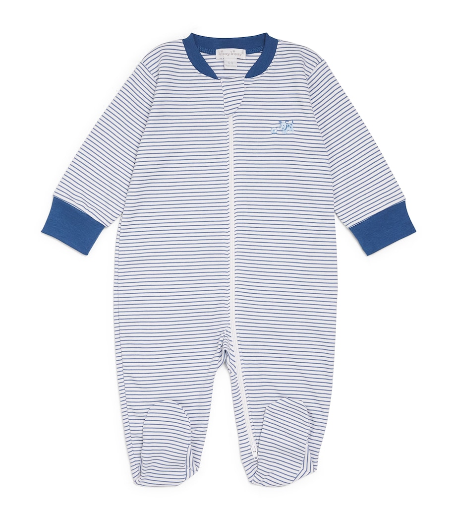 Pima Cotton Puppy Park Fun All-In-One (0-12 Months) K400BLUE Image 1
