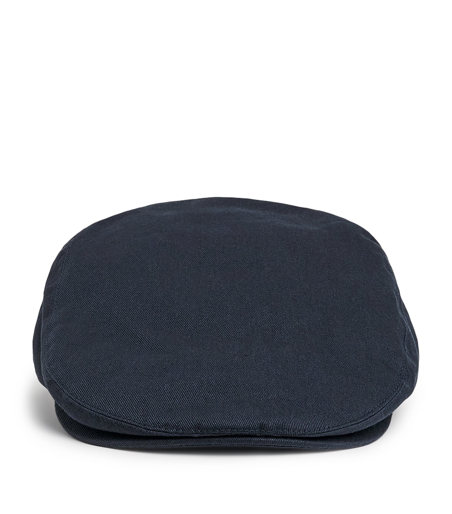Cotton Finnean Flat Cap NAVYNY91 Image 1