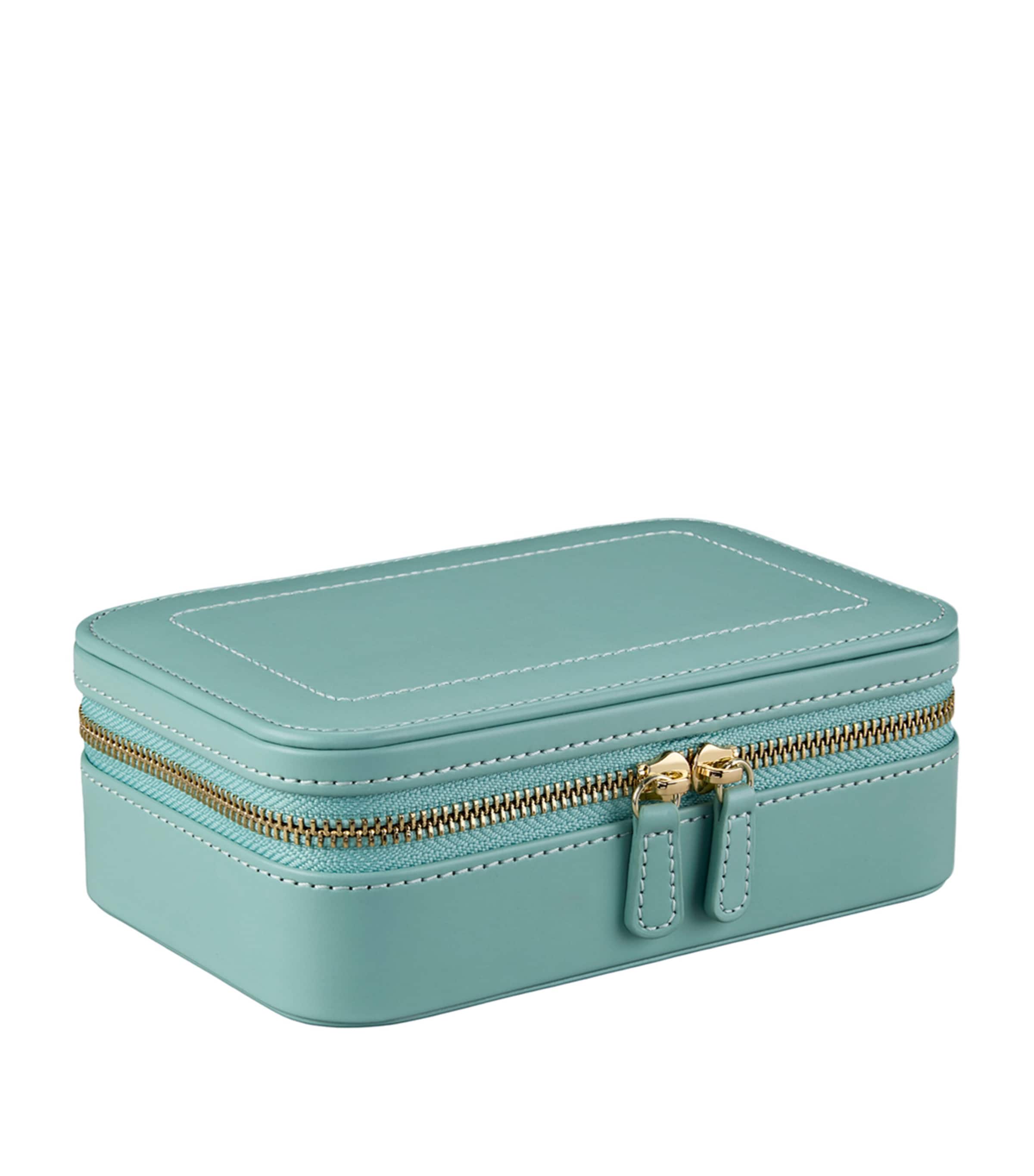 WOLF x Fiona Howard Sophia Jewellery Travel Case Jade Fruit Botanical Image 2