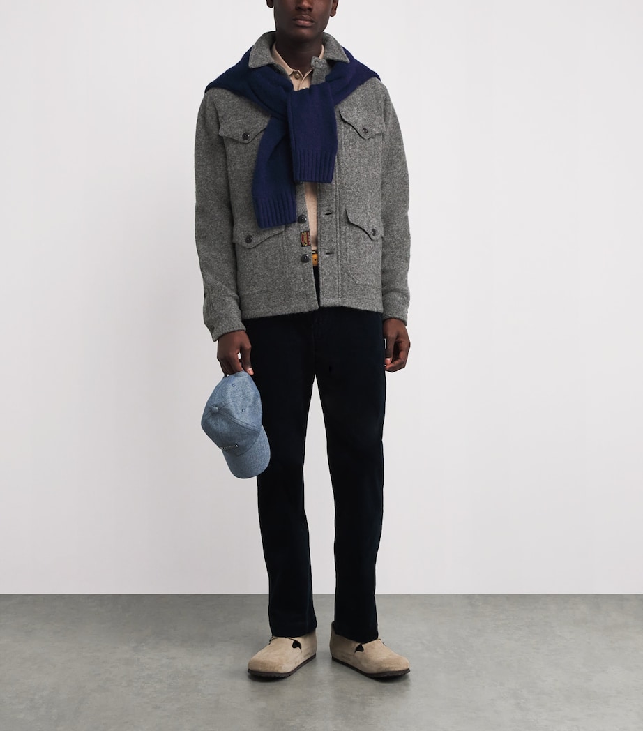 Wool Overshirt GREY Image 2