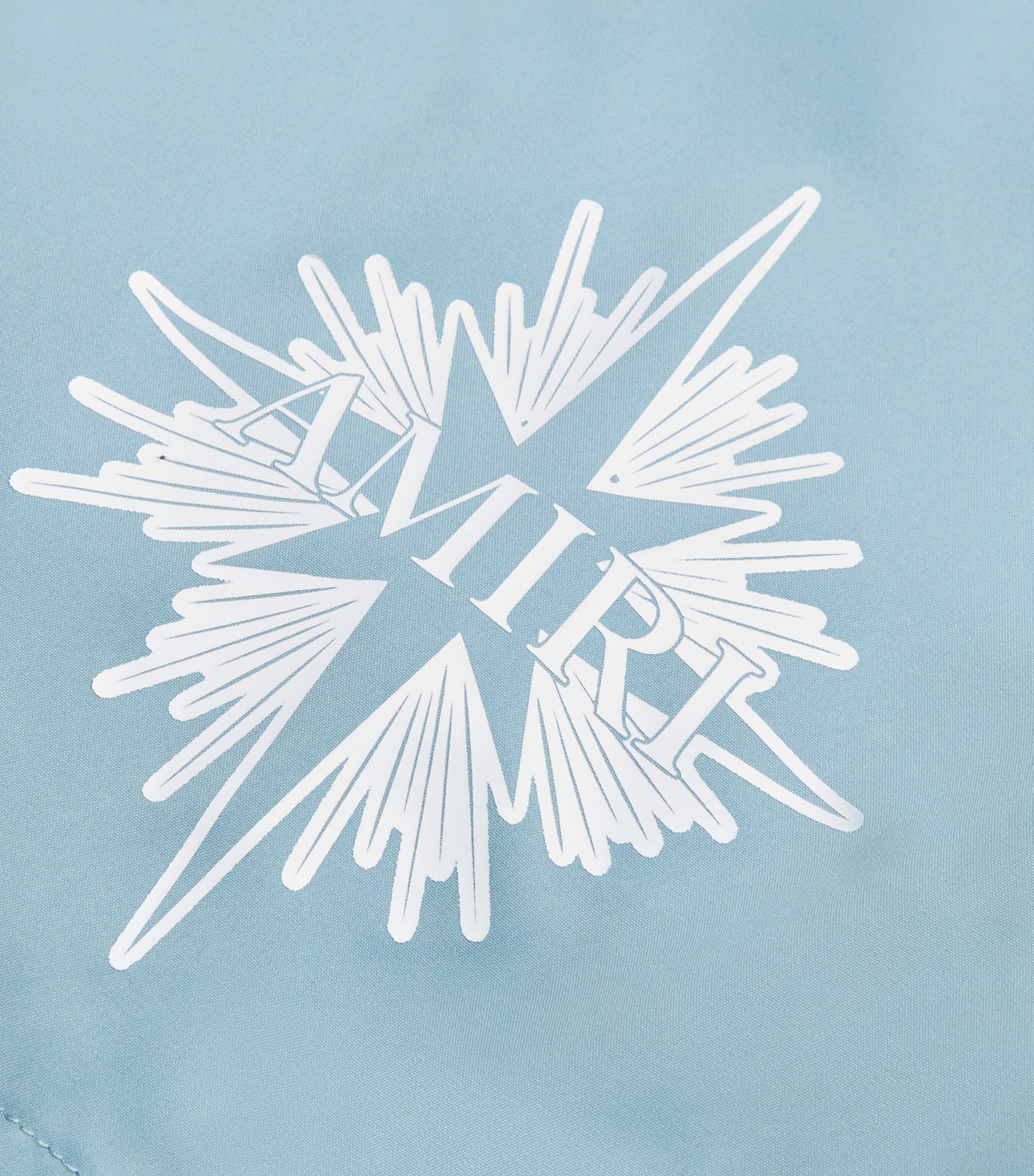 AMIRI Mens Starburst Swim Trunks Dusty Blue Image 5