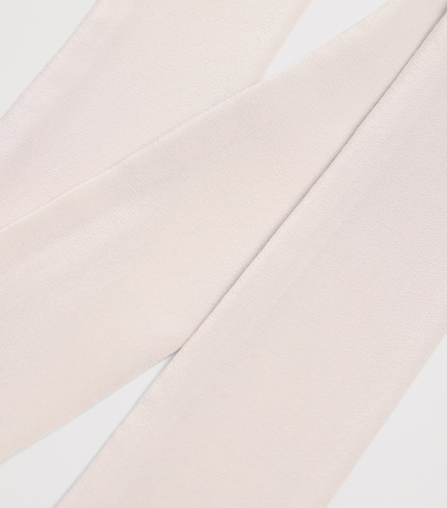 Silk Georgette Necktie SABBIA Image 3